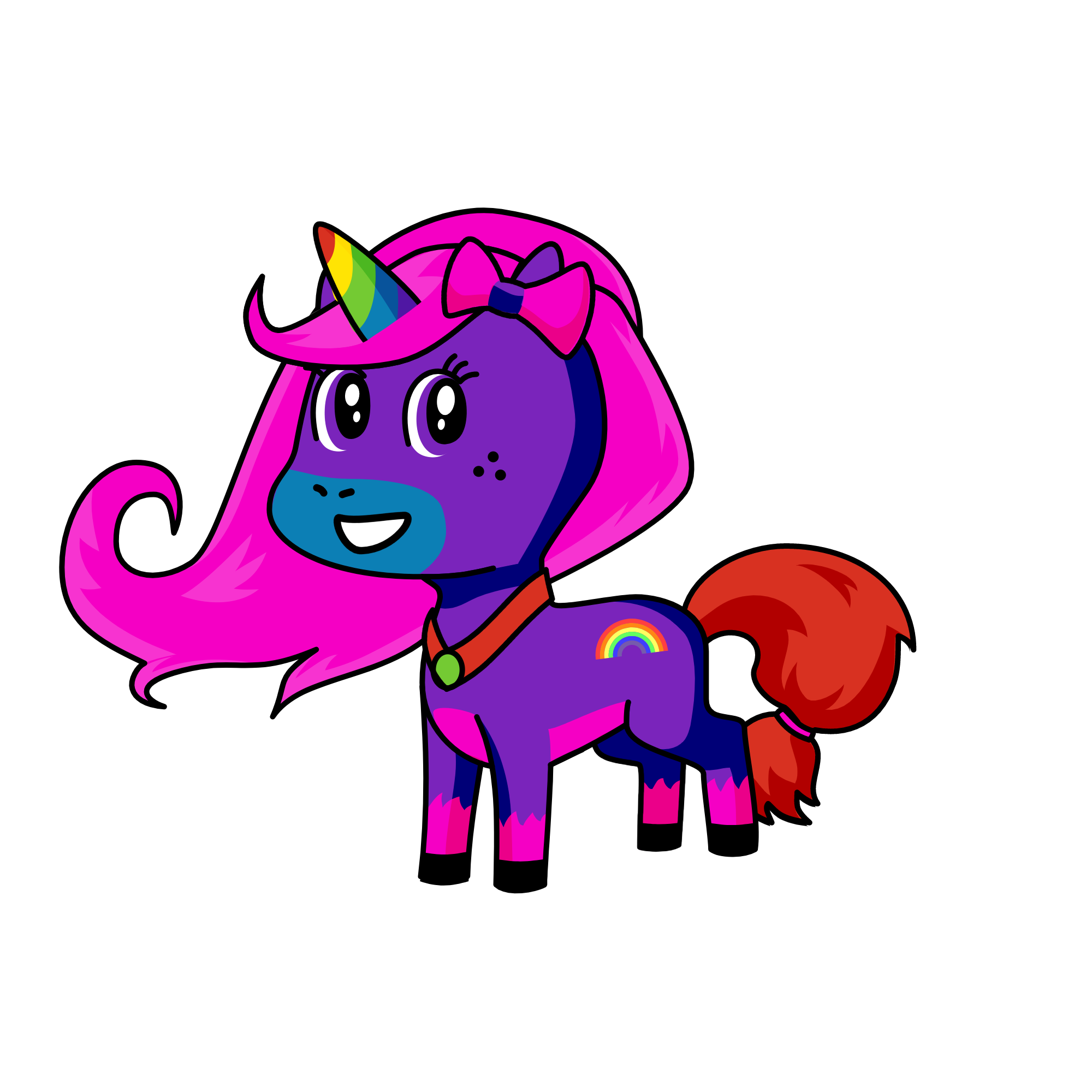 pretty, the unicorn