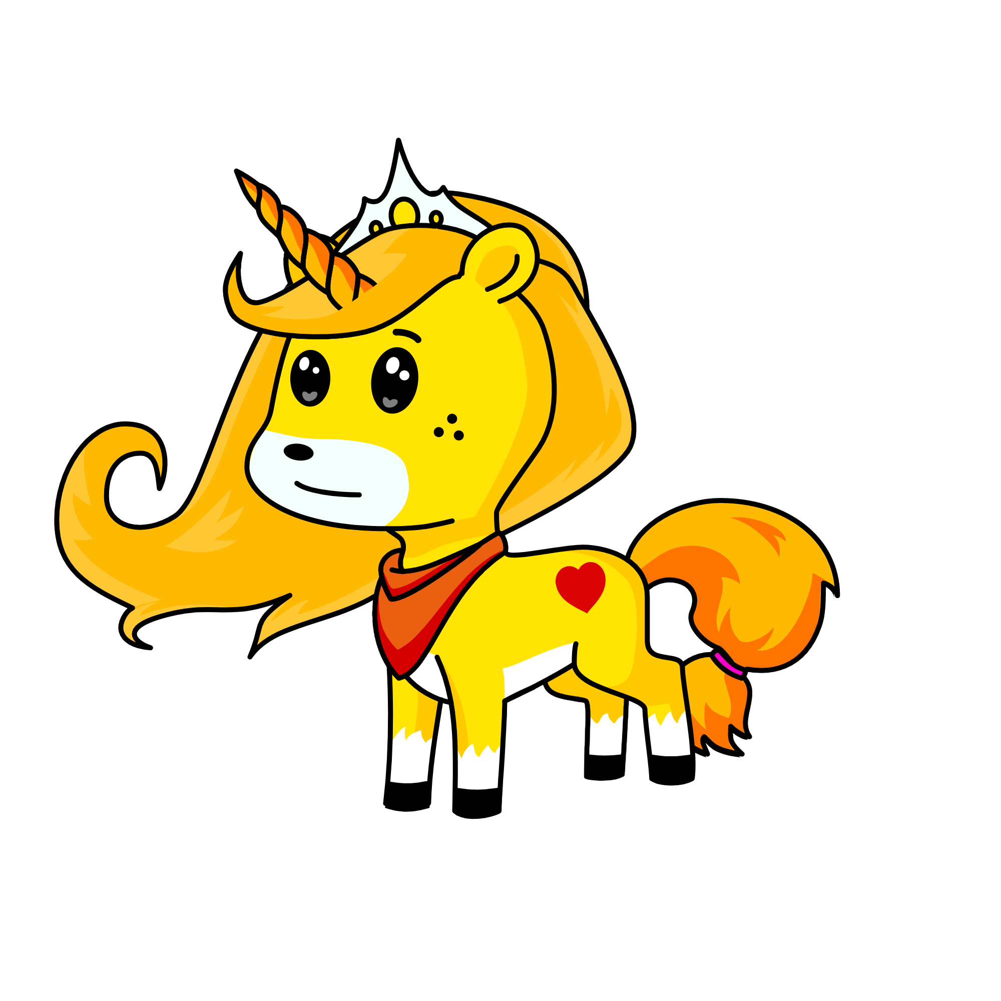 Puppy, the unicorn