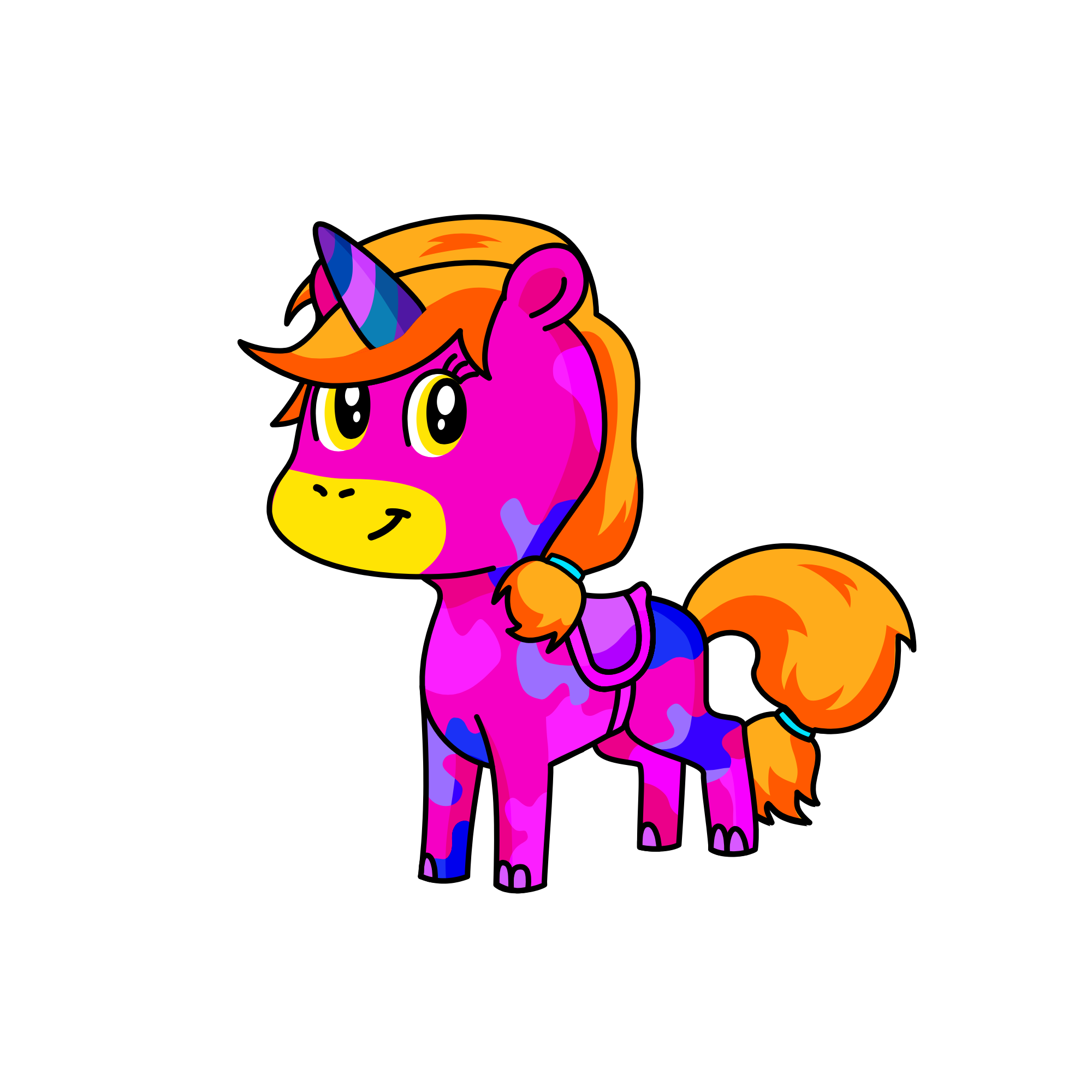 Magic, the unicorn