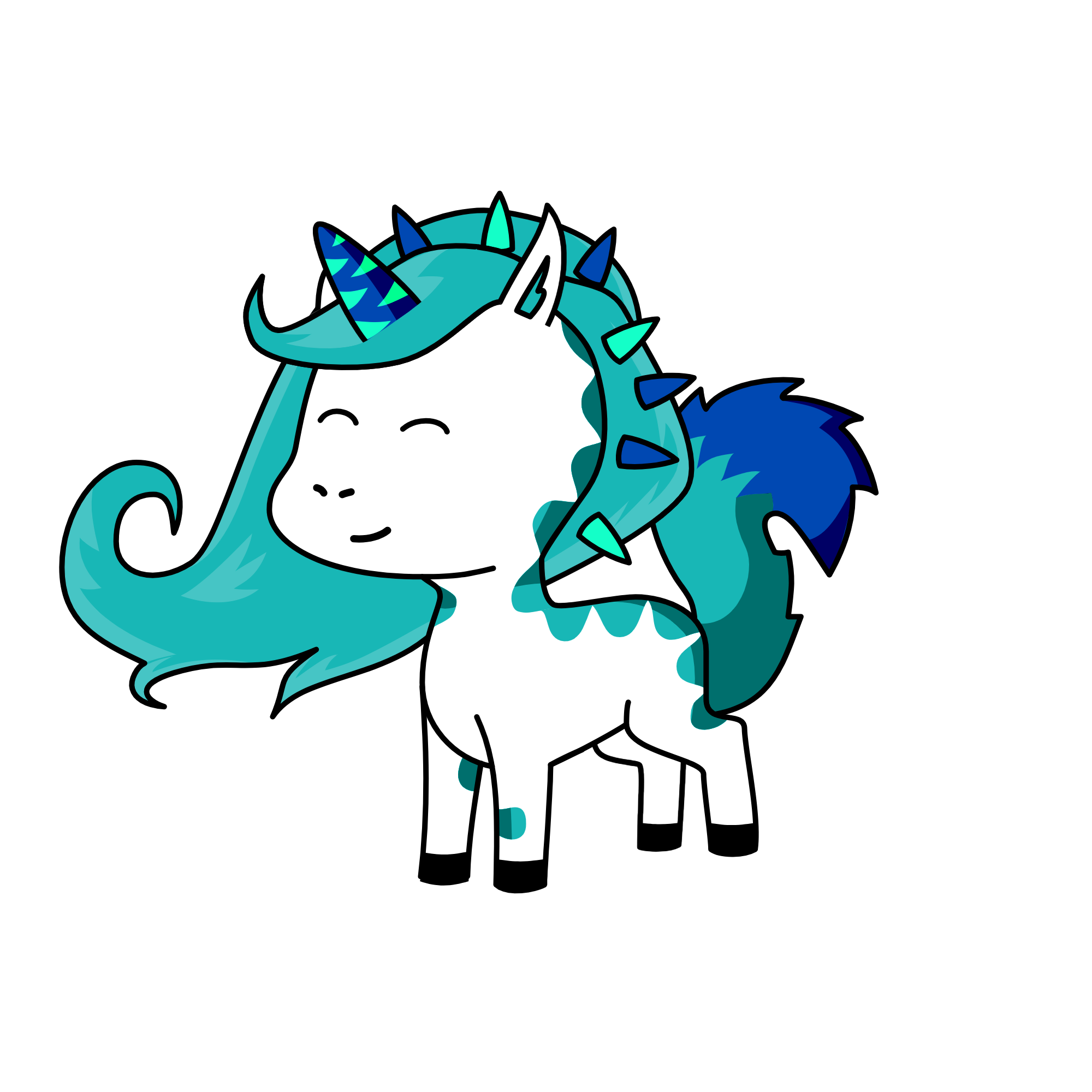 Electronic Esmerelda, the unicorn