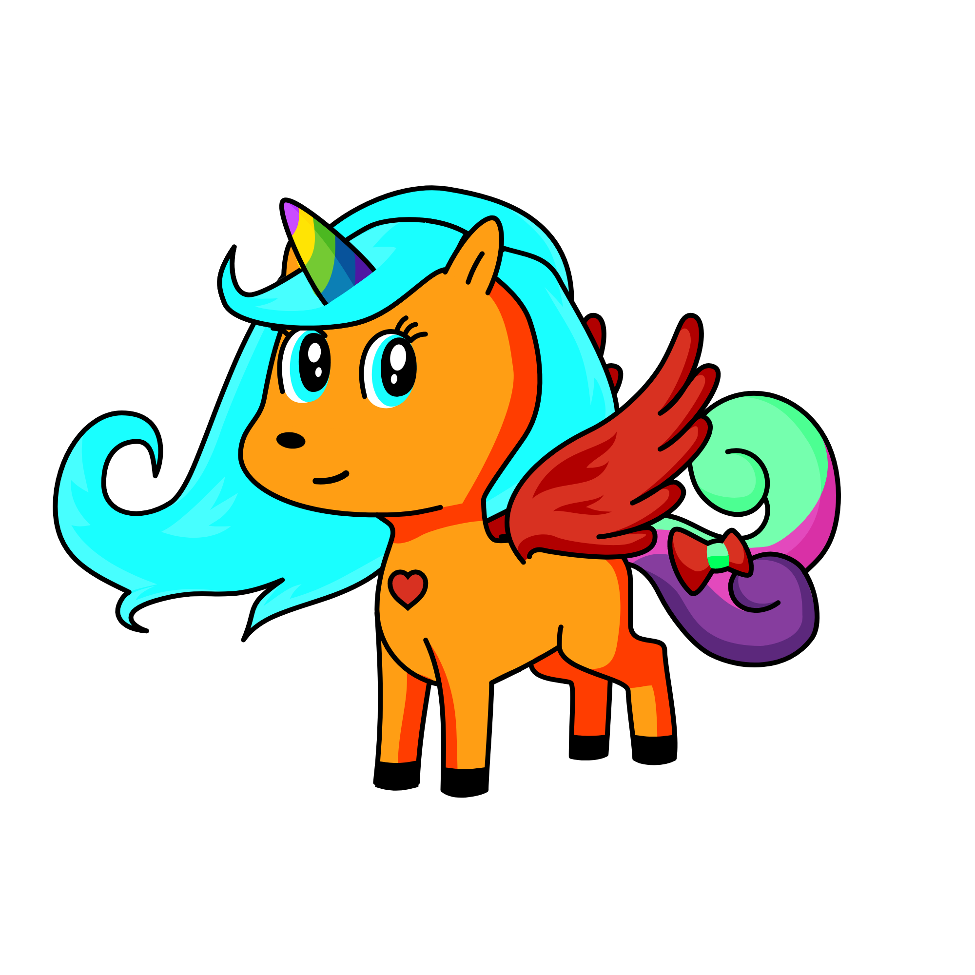 pirenses hiranın atı, the unicorn