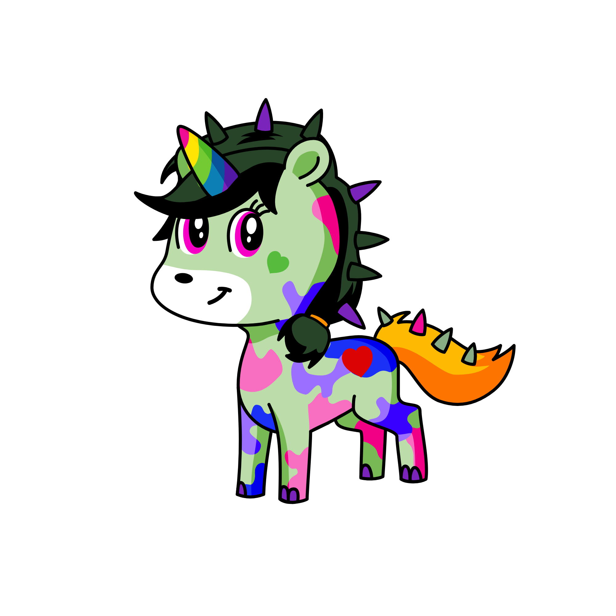 UNI KOMI, the unicorn