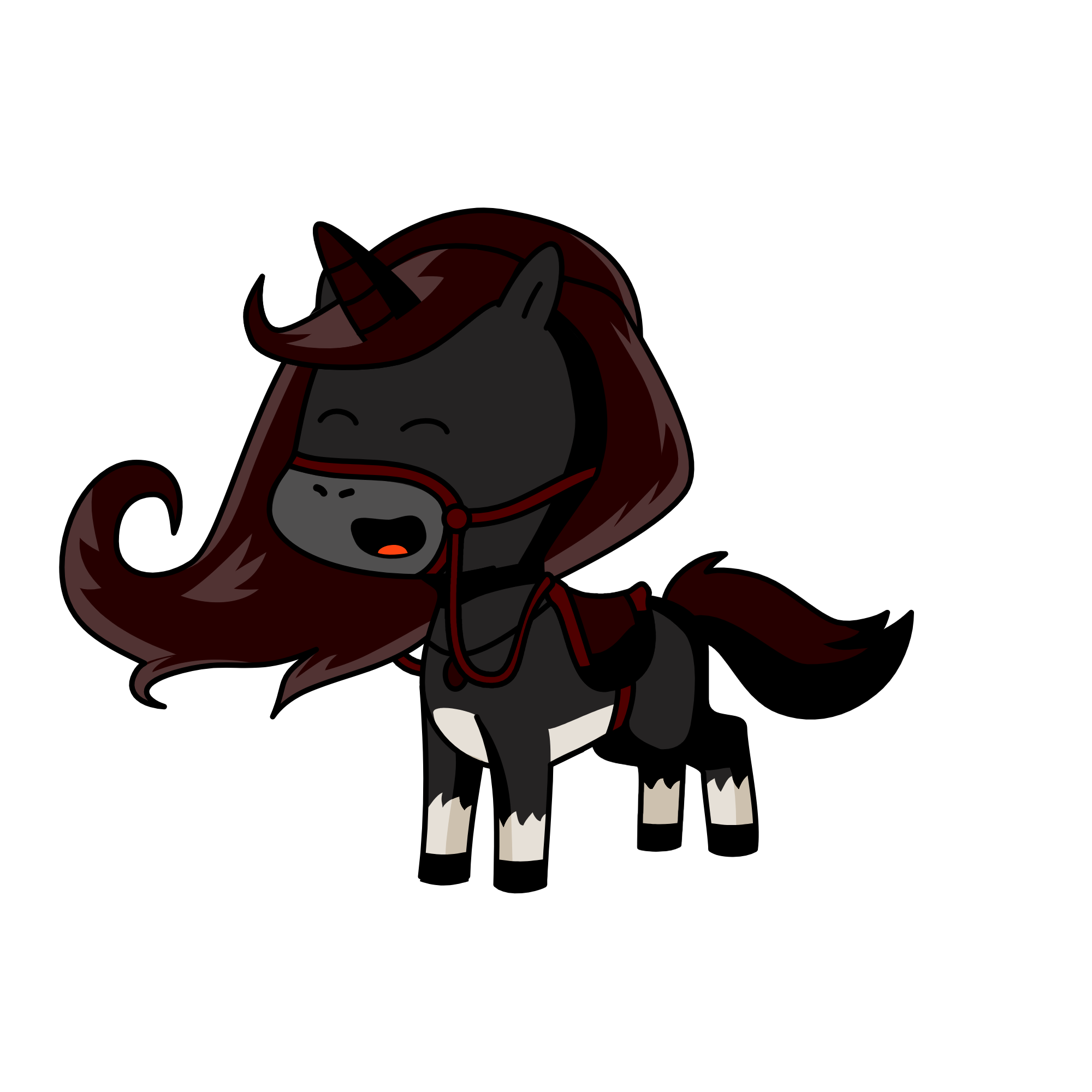 Laugher, the unicorn