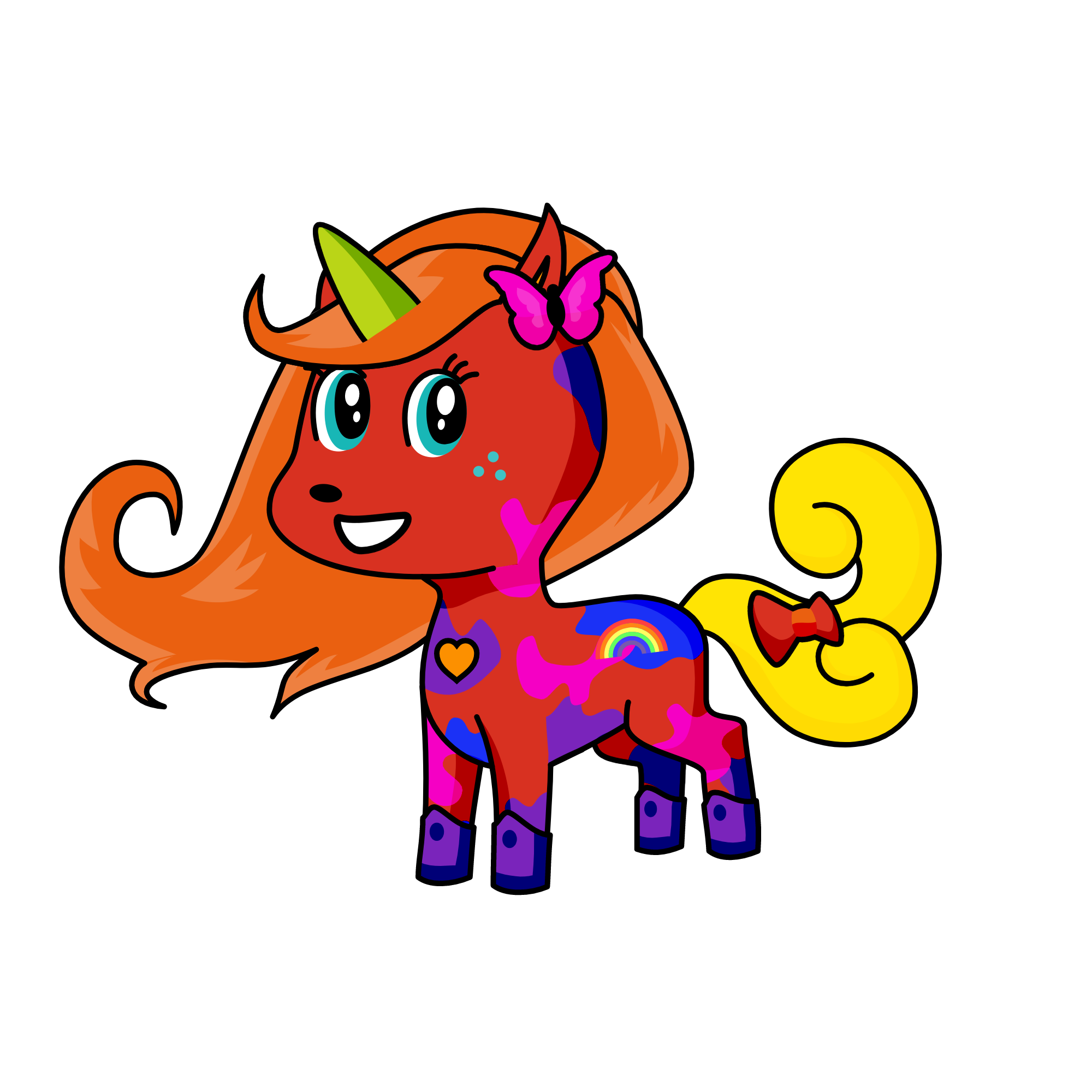 baby lalo, the unicorn