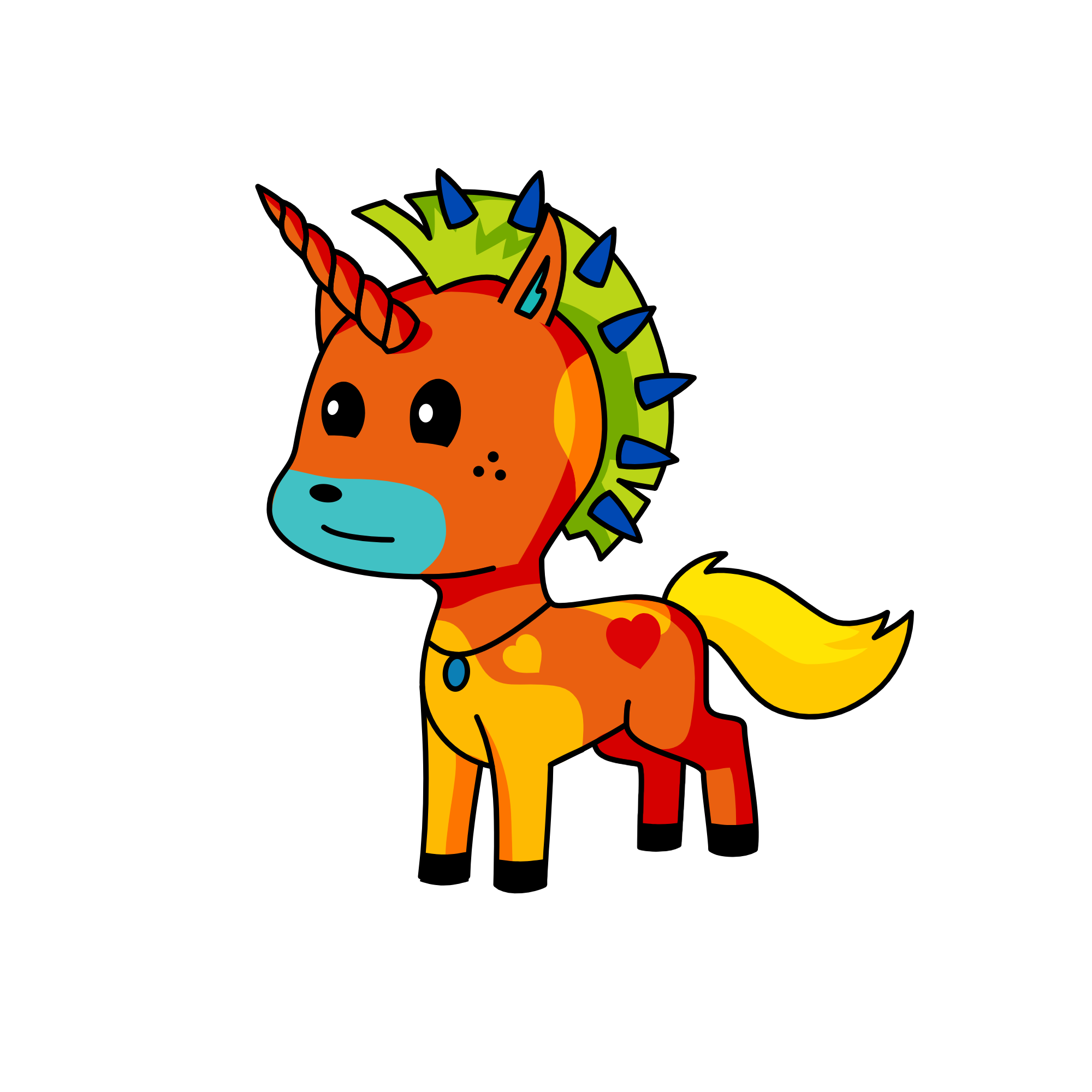 mars, the unicorn