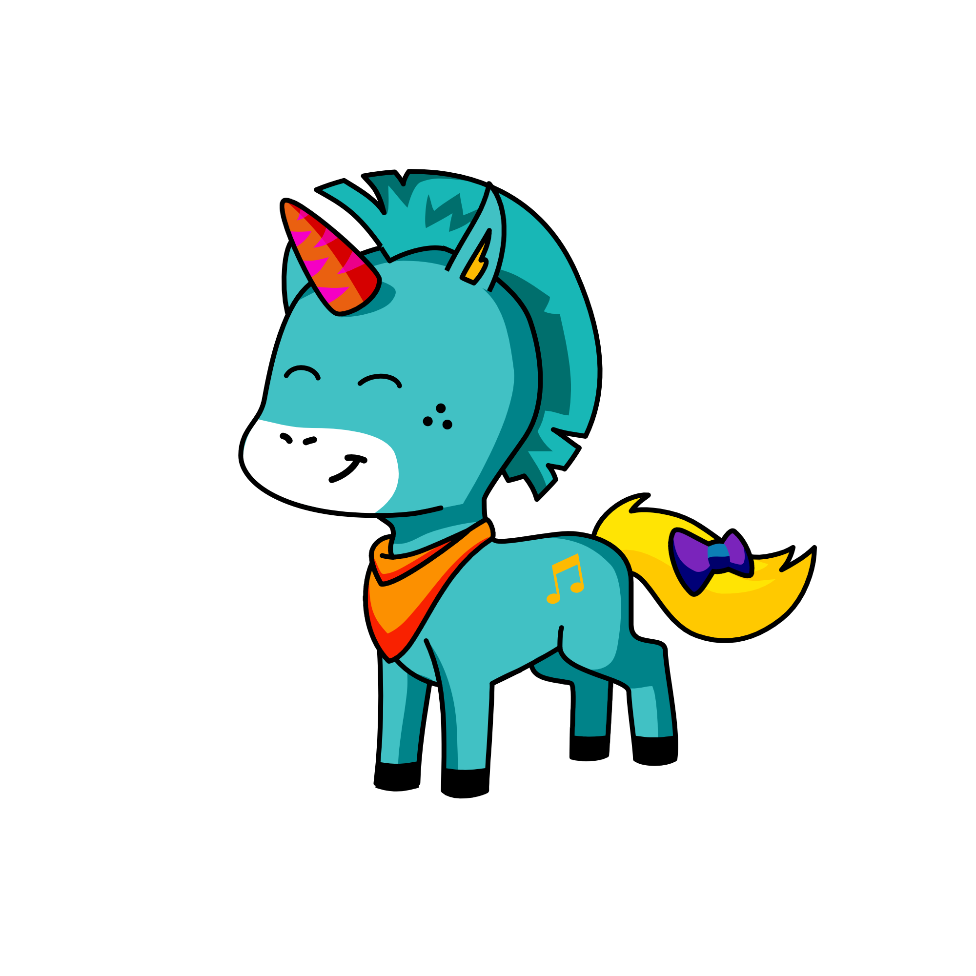 rack, the unicorn