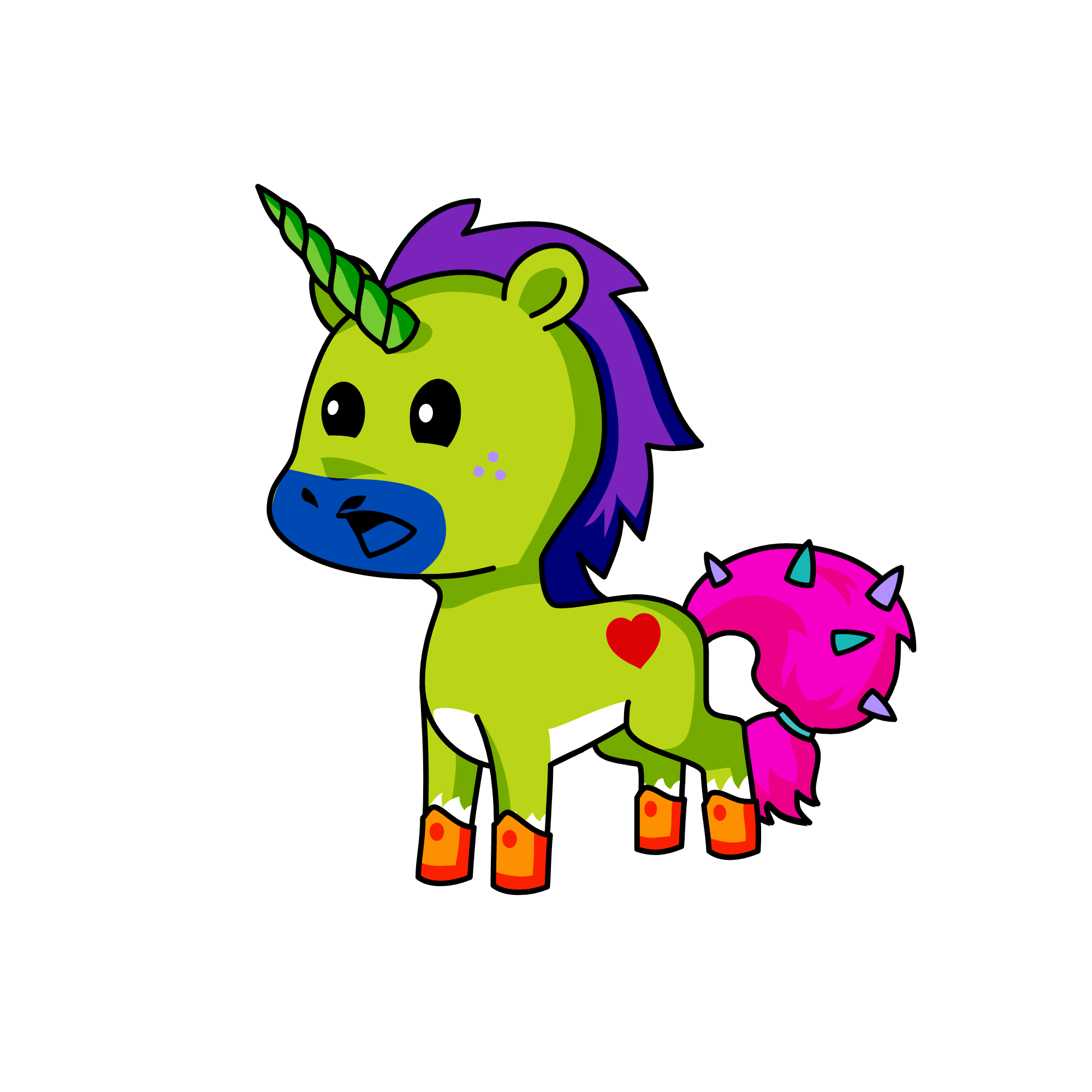 greeney, the unicorn