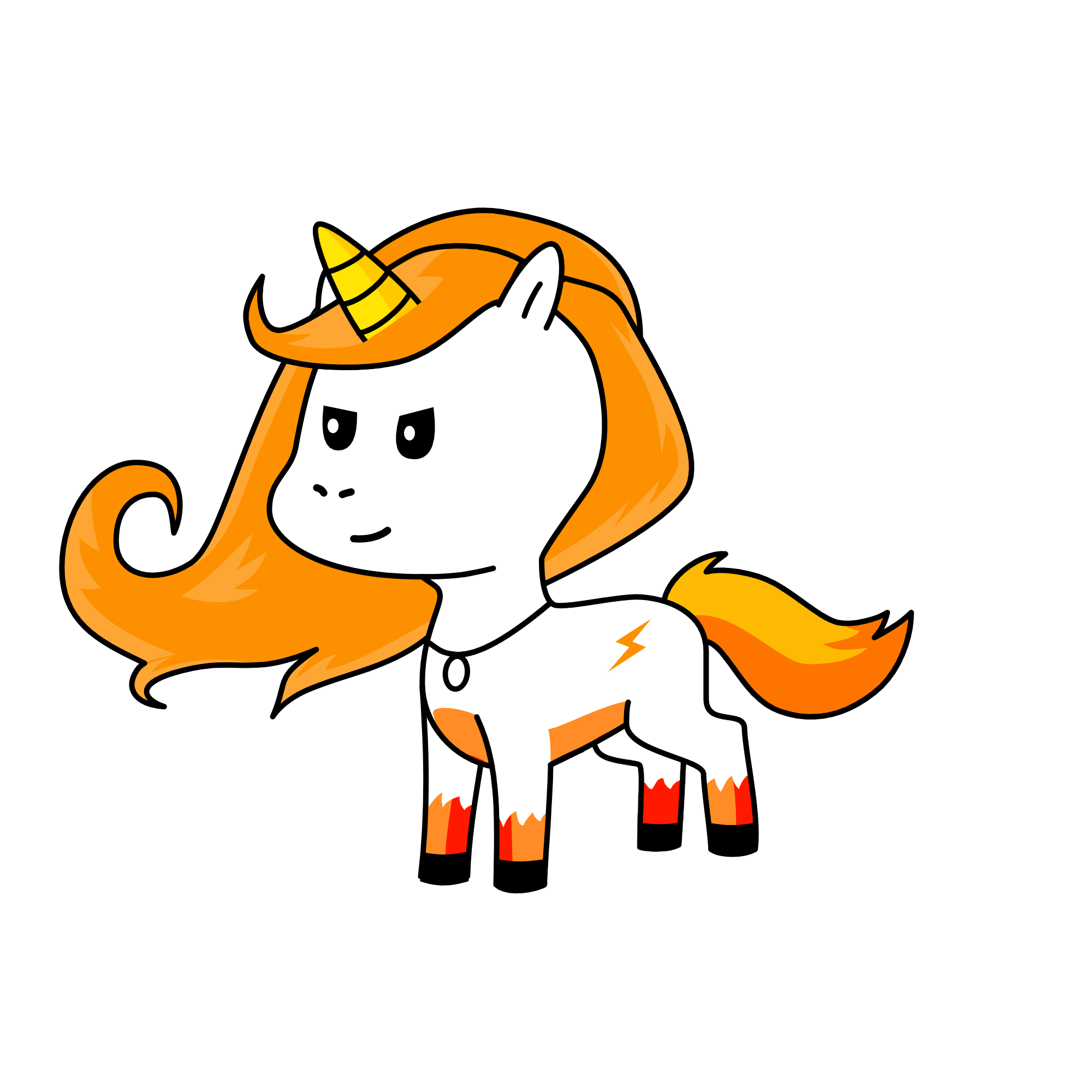 luna, the unicorn