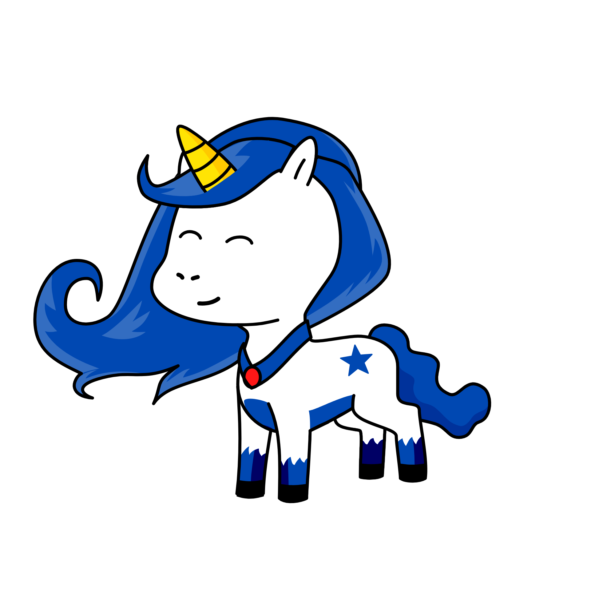flor, the unicorn