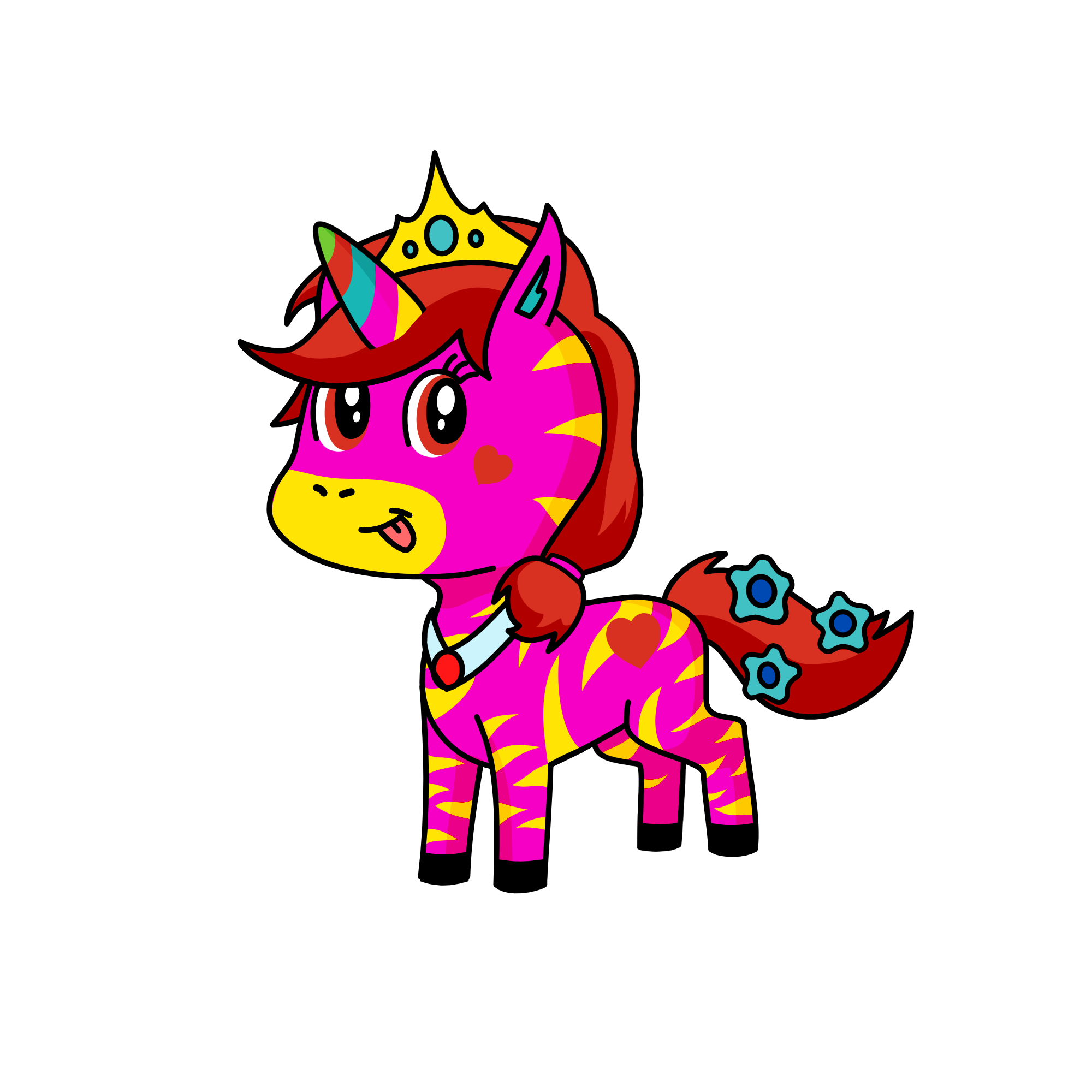 little rose, the unicorn