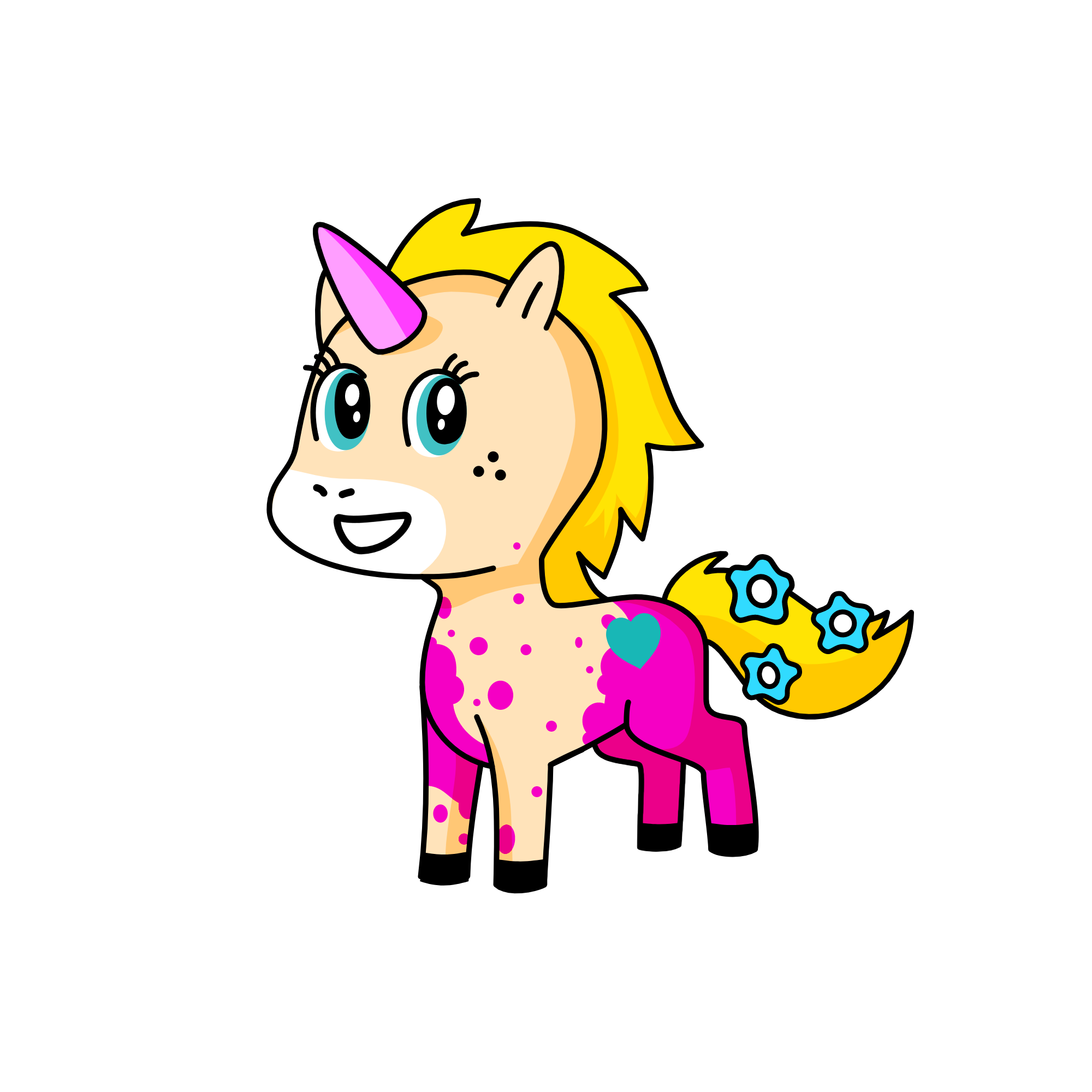Cate, the unicorn