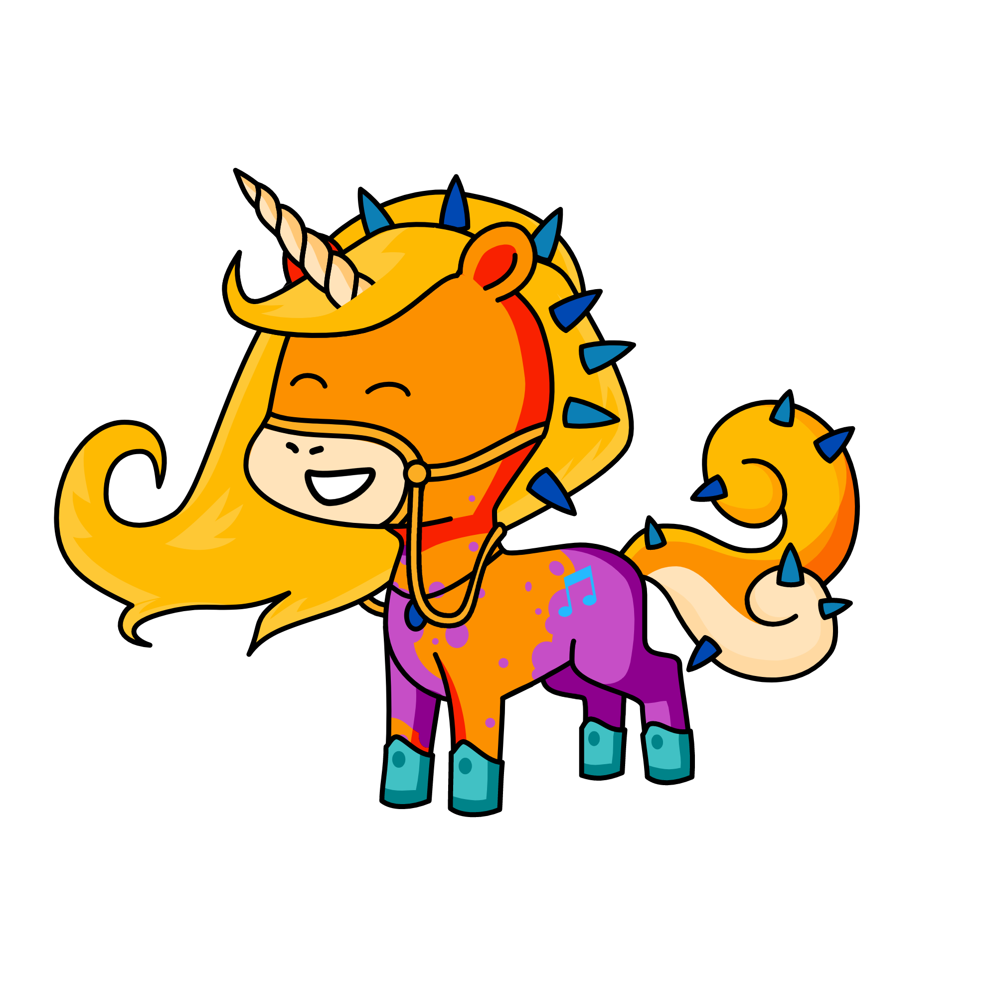 Buttercup!, the unicorn