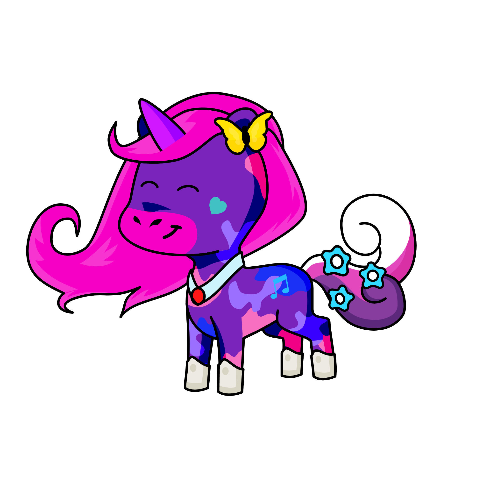 Sunshine, the unicorn