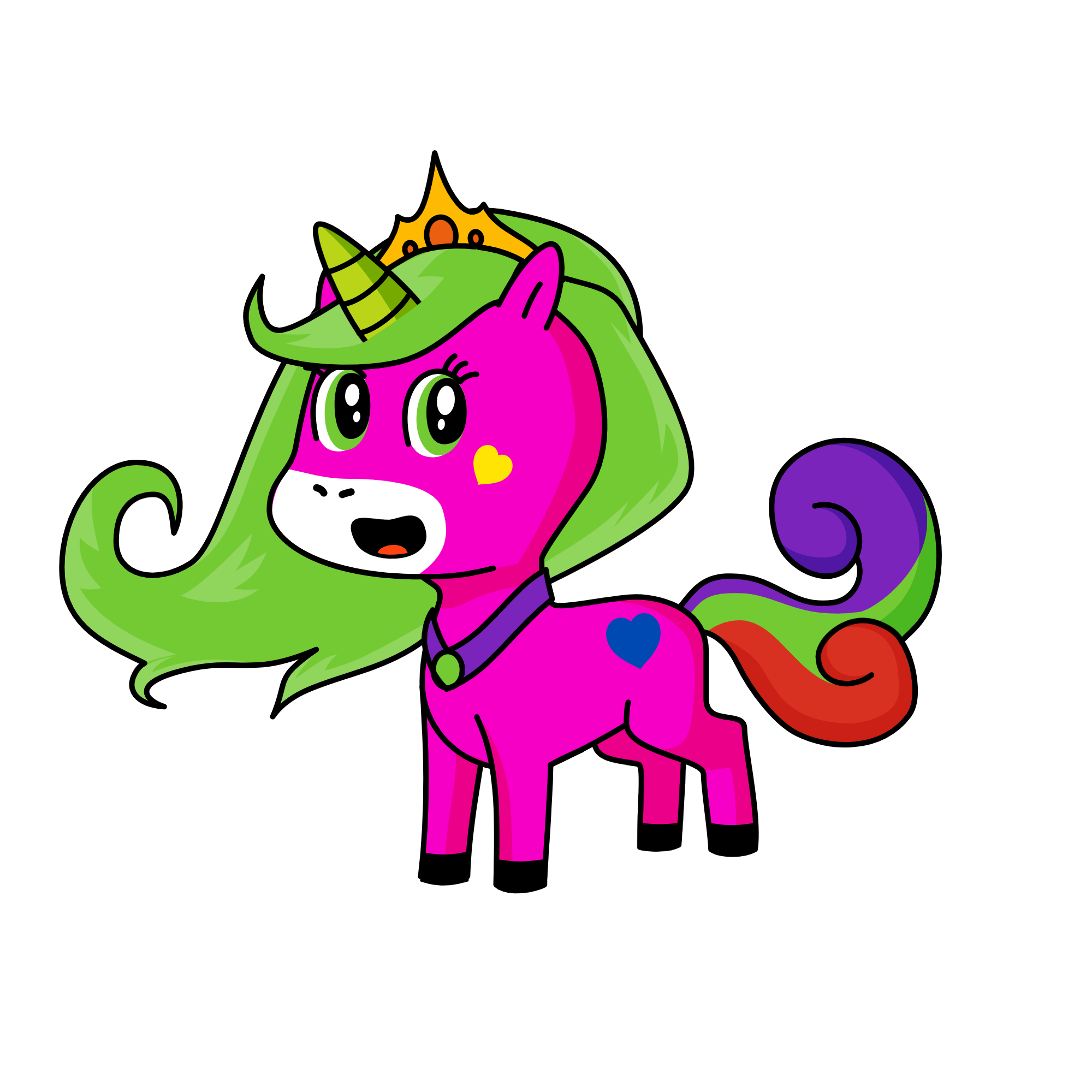 Greenalia, the unicorn