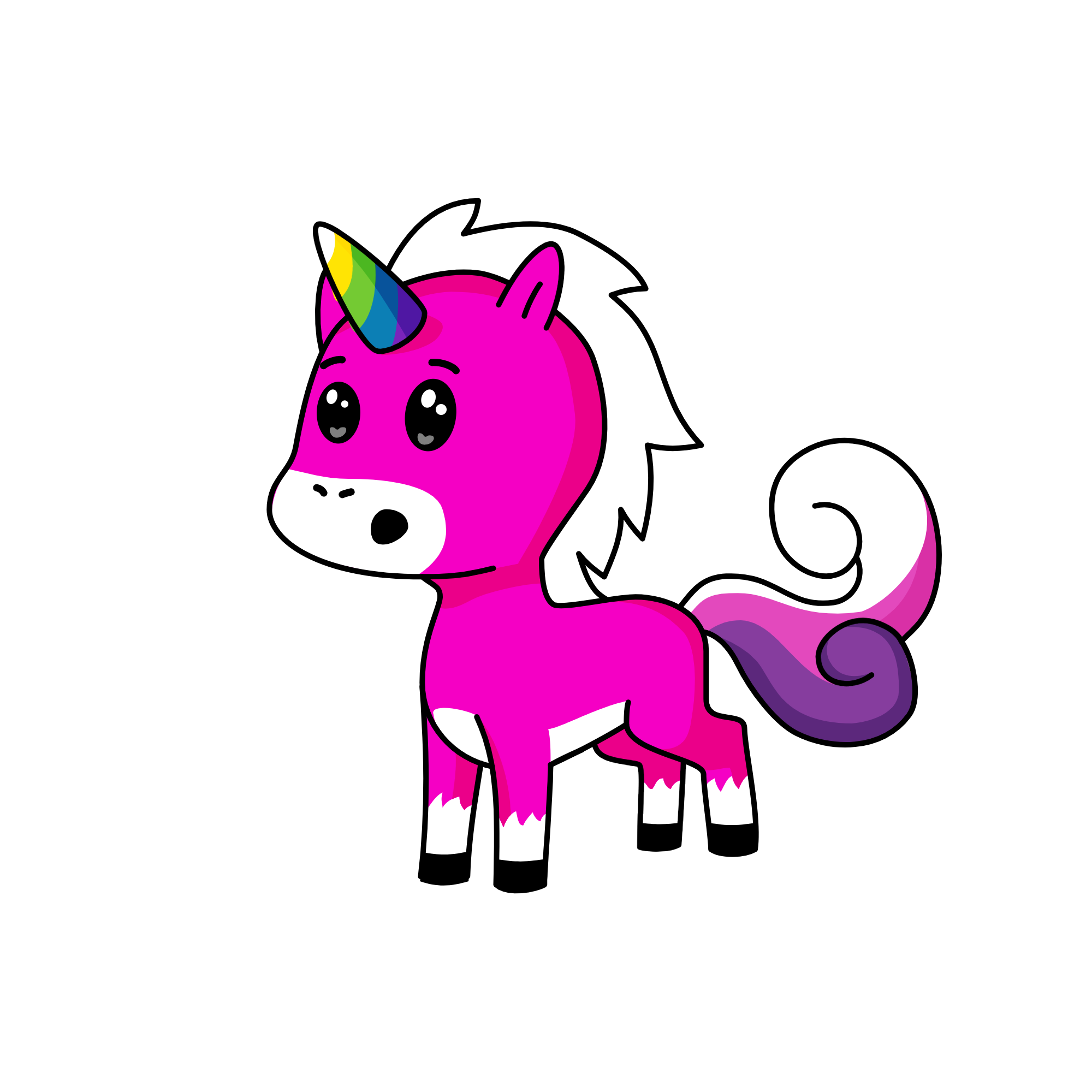 pinky, the unicorn