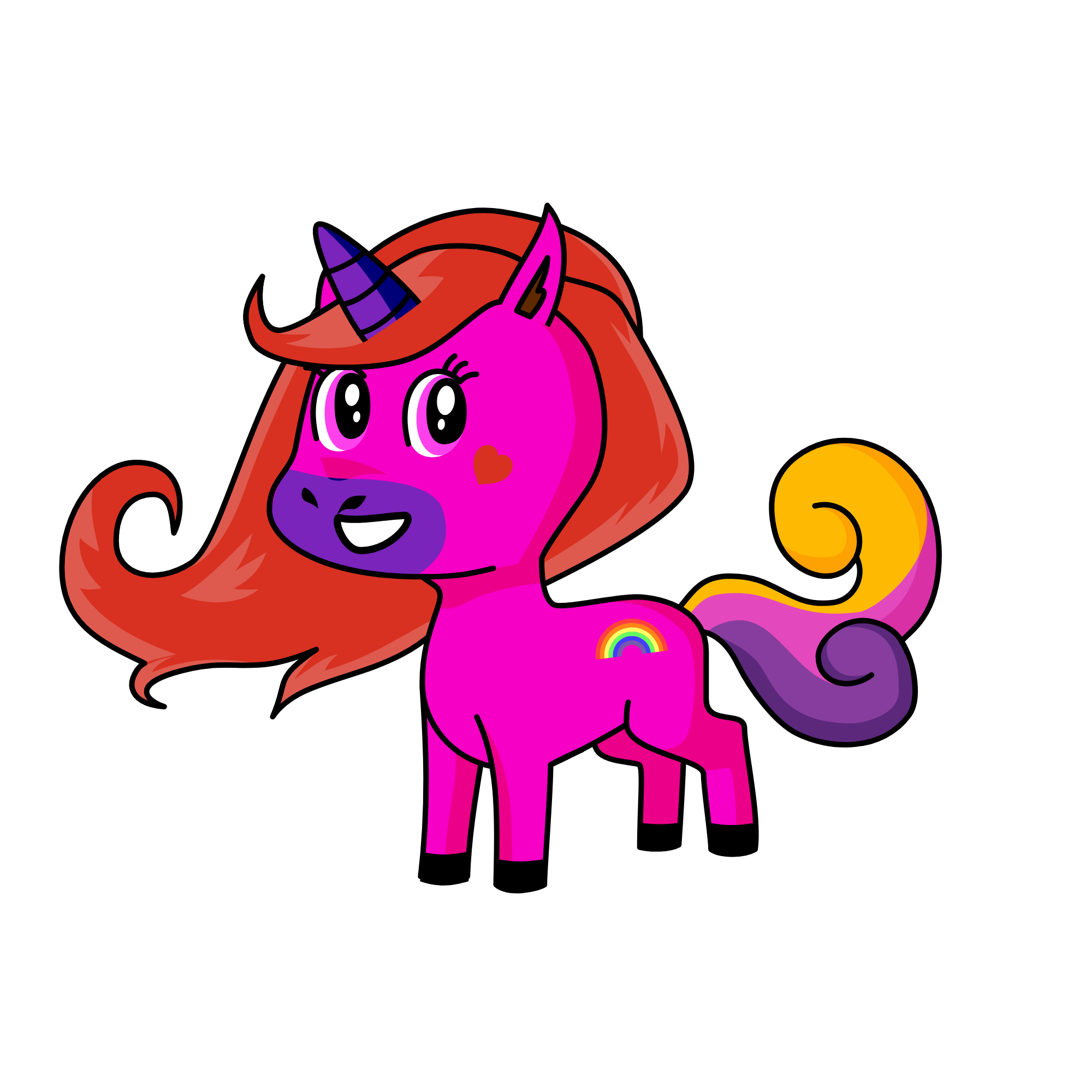 Pari, the unicorn