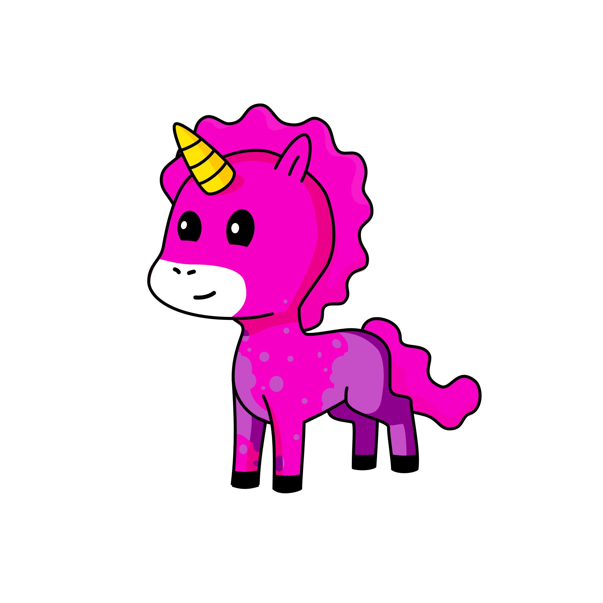 pinkei, the unicorn