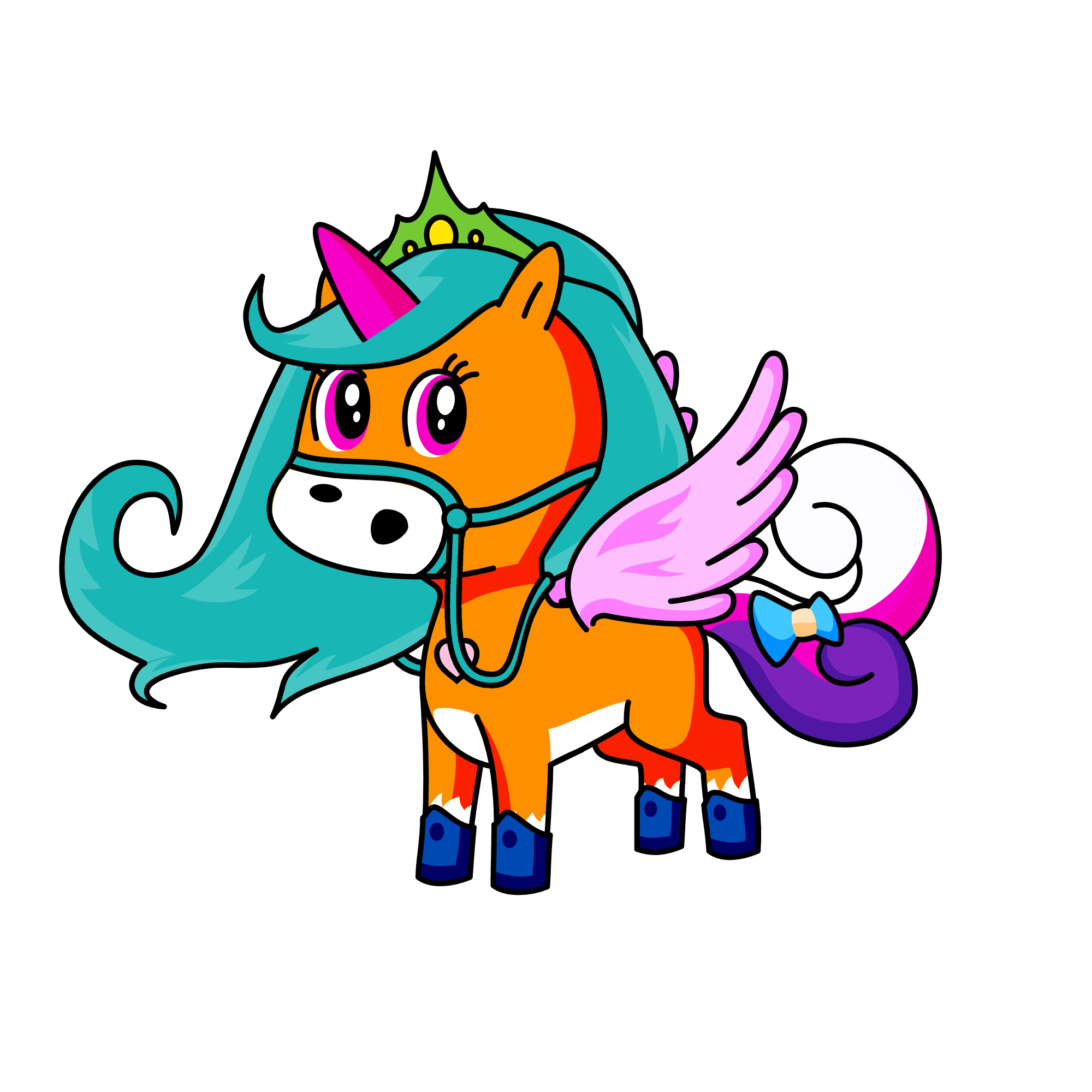 queen, the unicorn