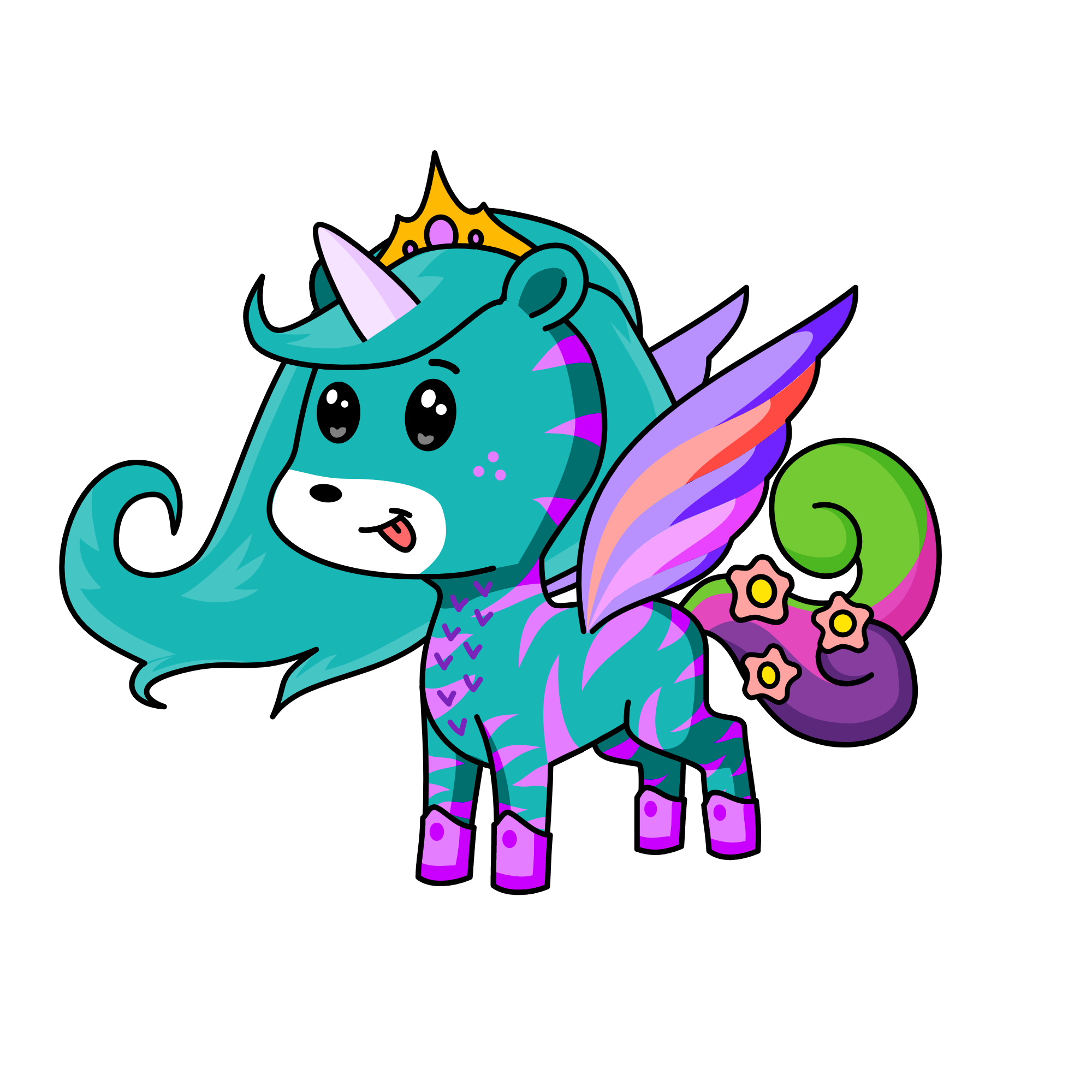 Lighty, the unicorn