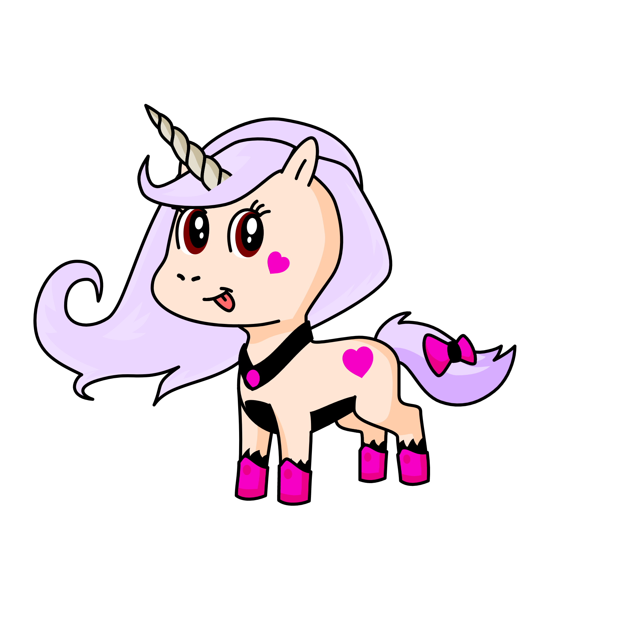 Rose, the unicorn
