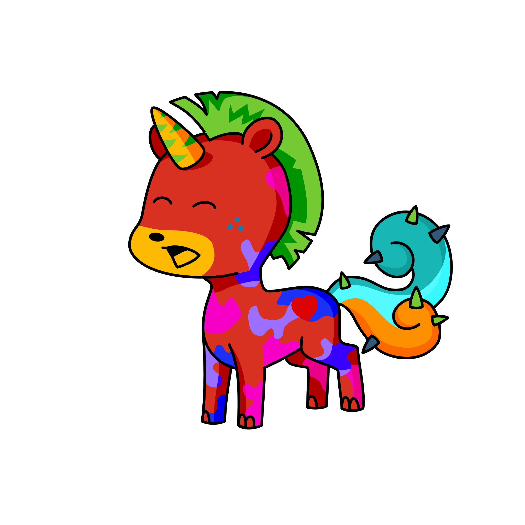 Kj, the unicorn