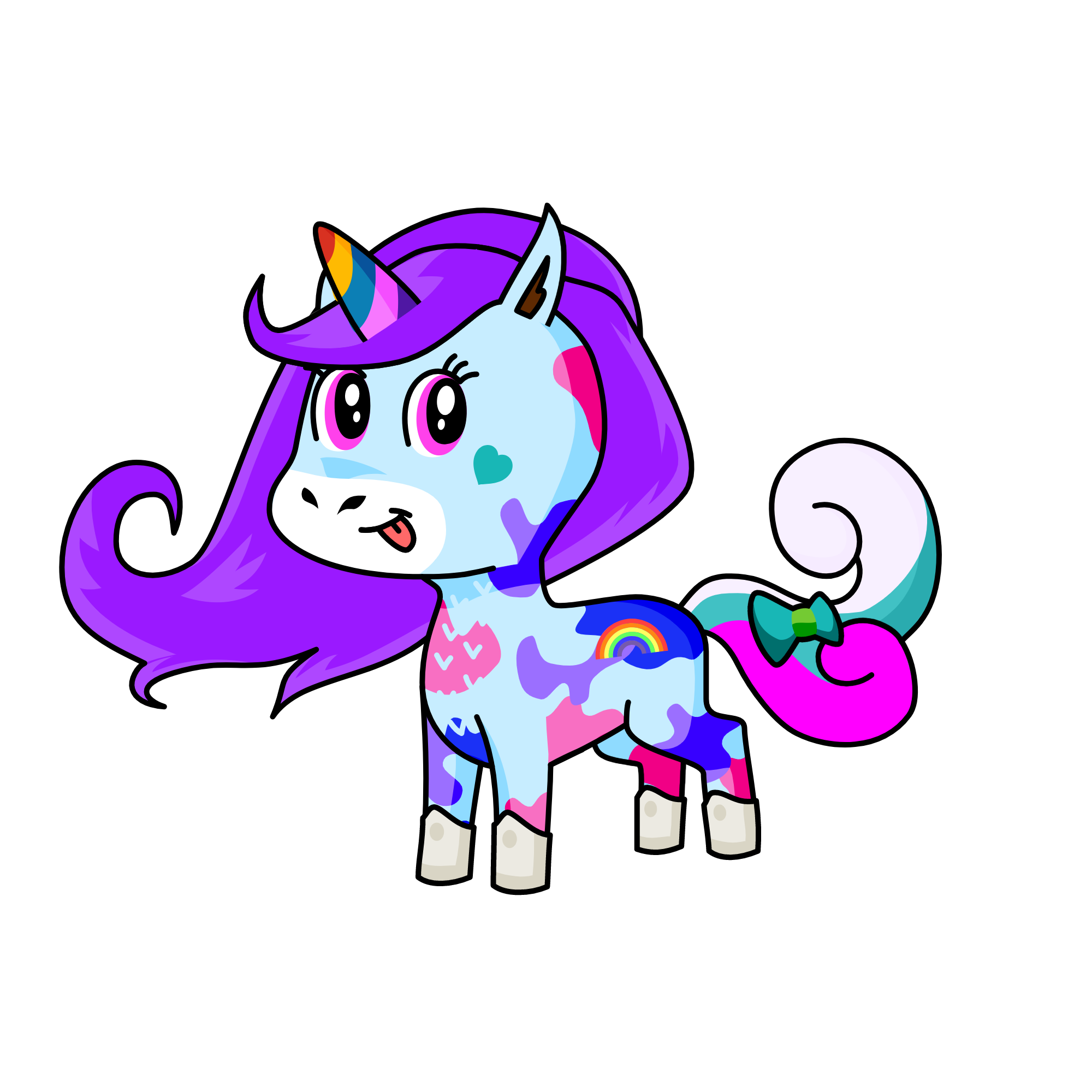 tytrtjdf, the unicorn
