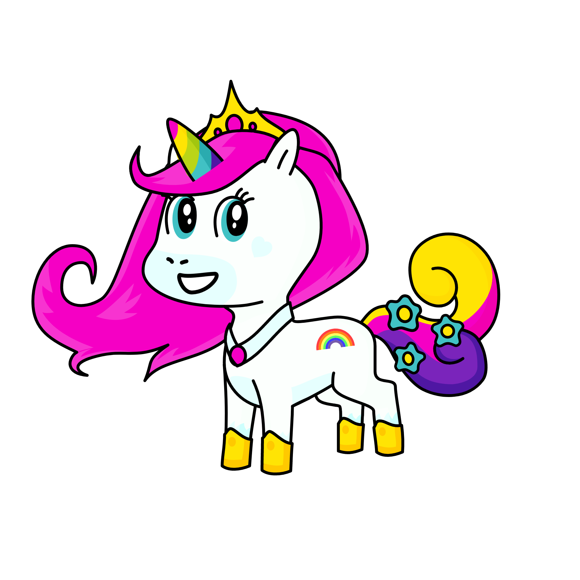 Princess Primpelle, the unicorn