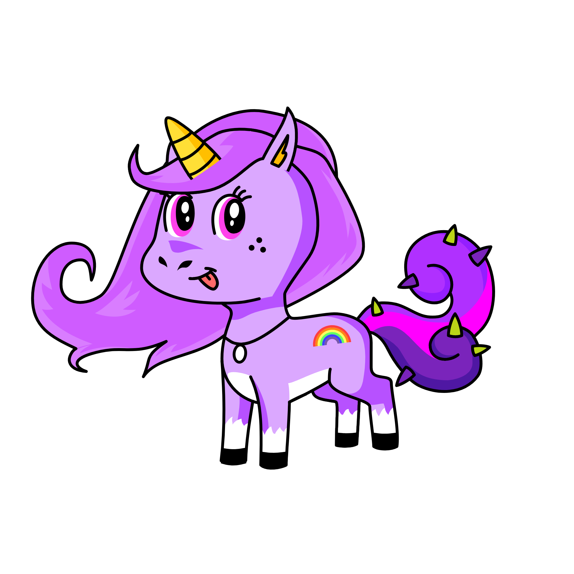RAUNBU OWN, the unicorn