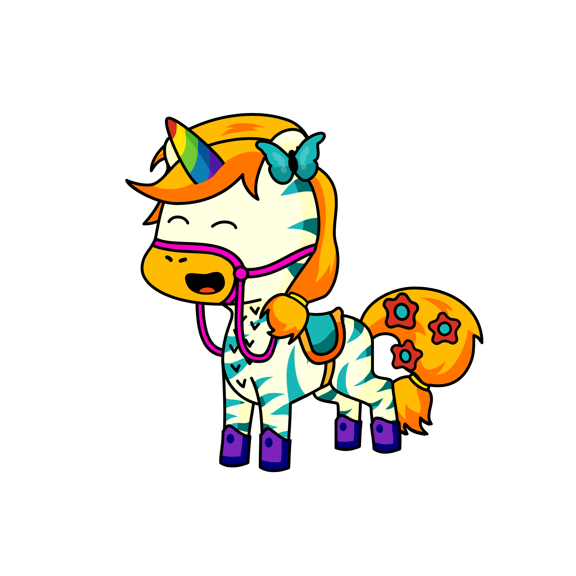 Hadley, the unicorn