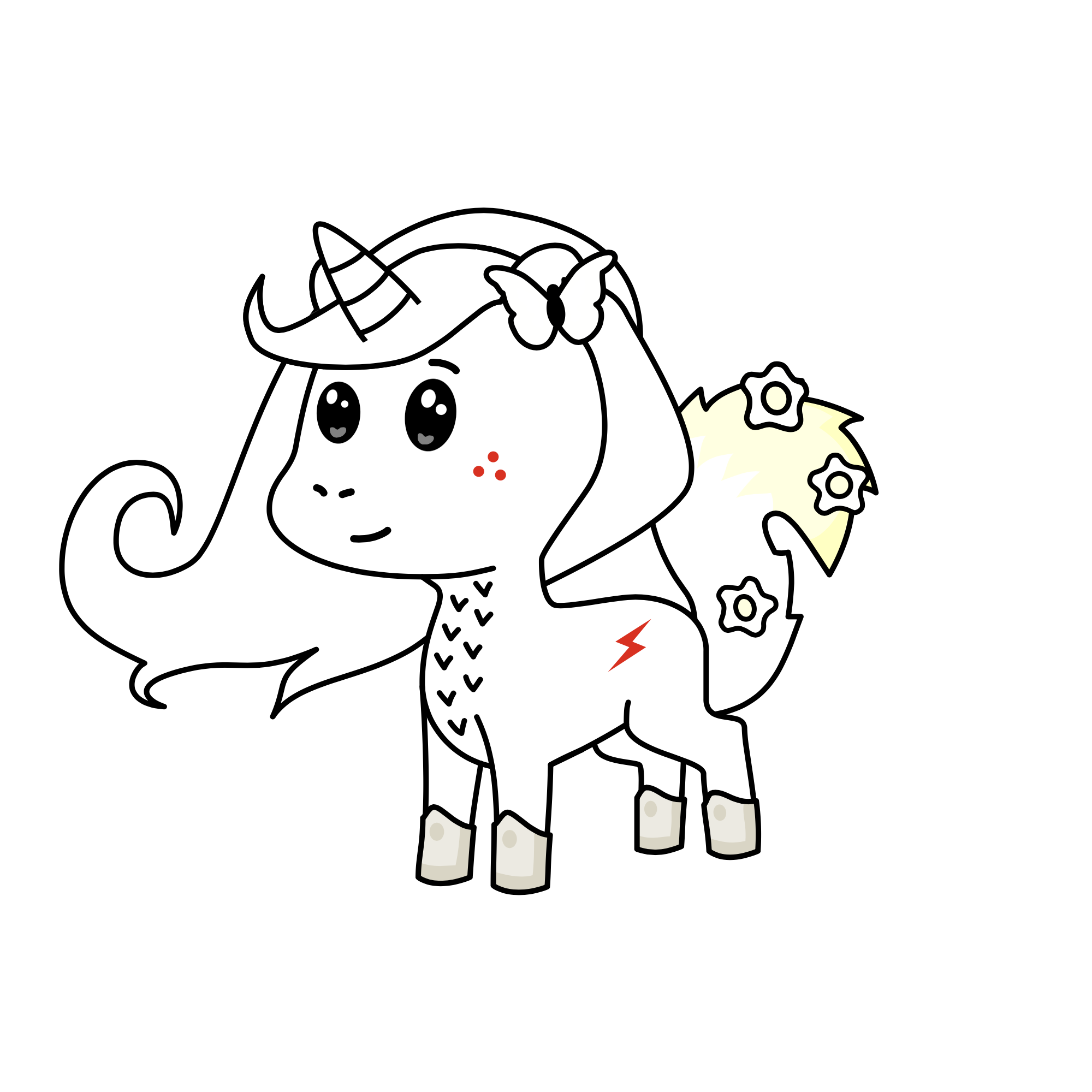 Unvisacorn, the unicorn