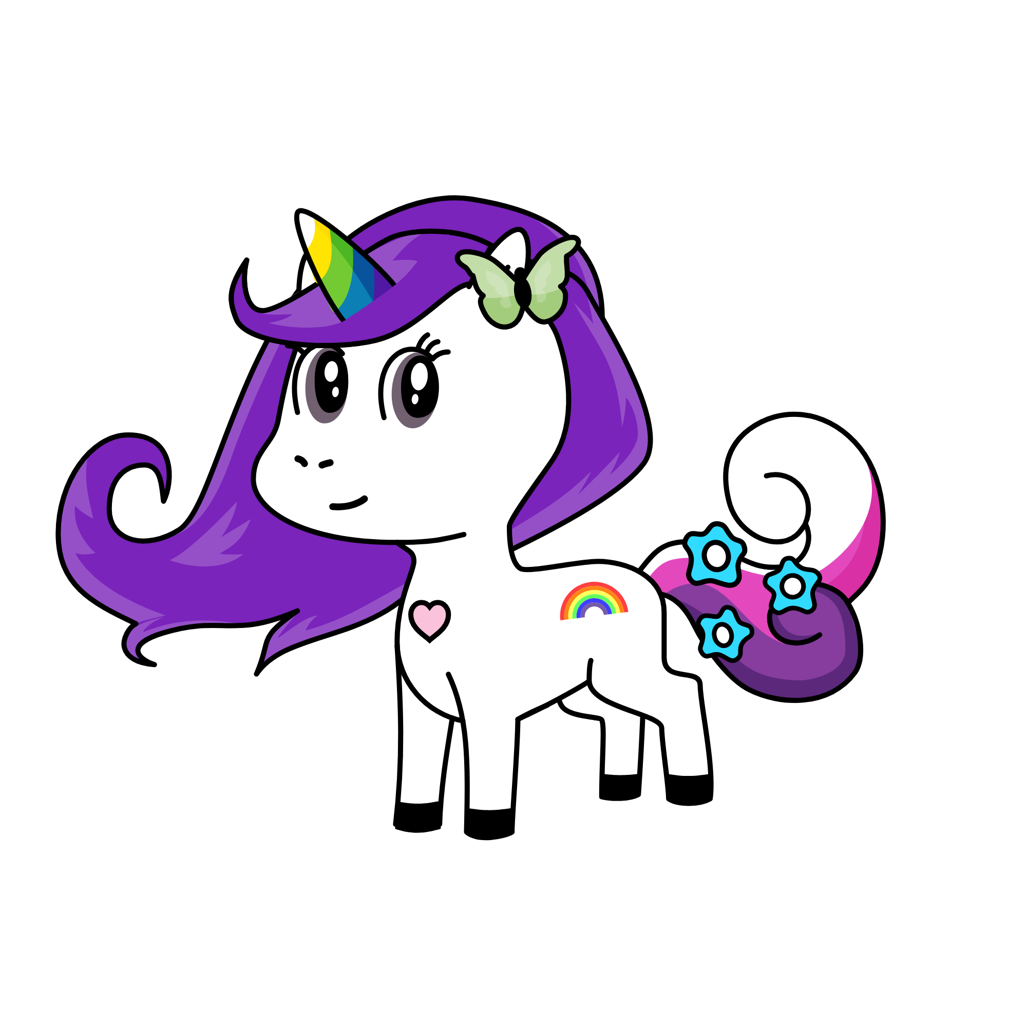 SACHA, the unicorn