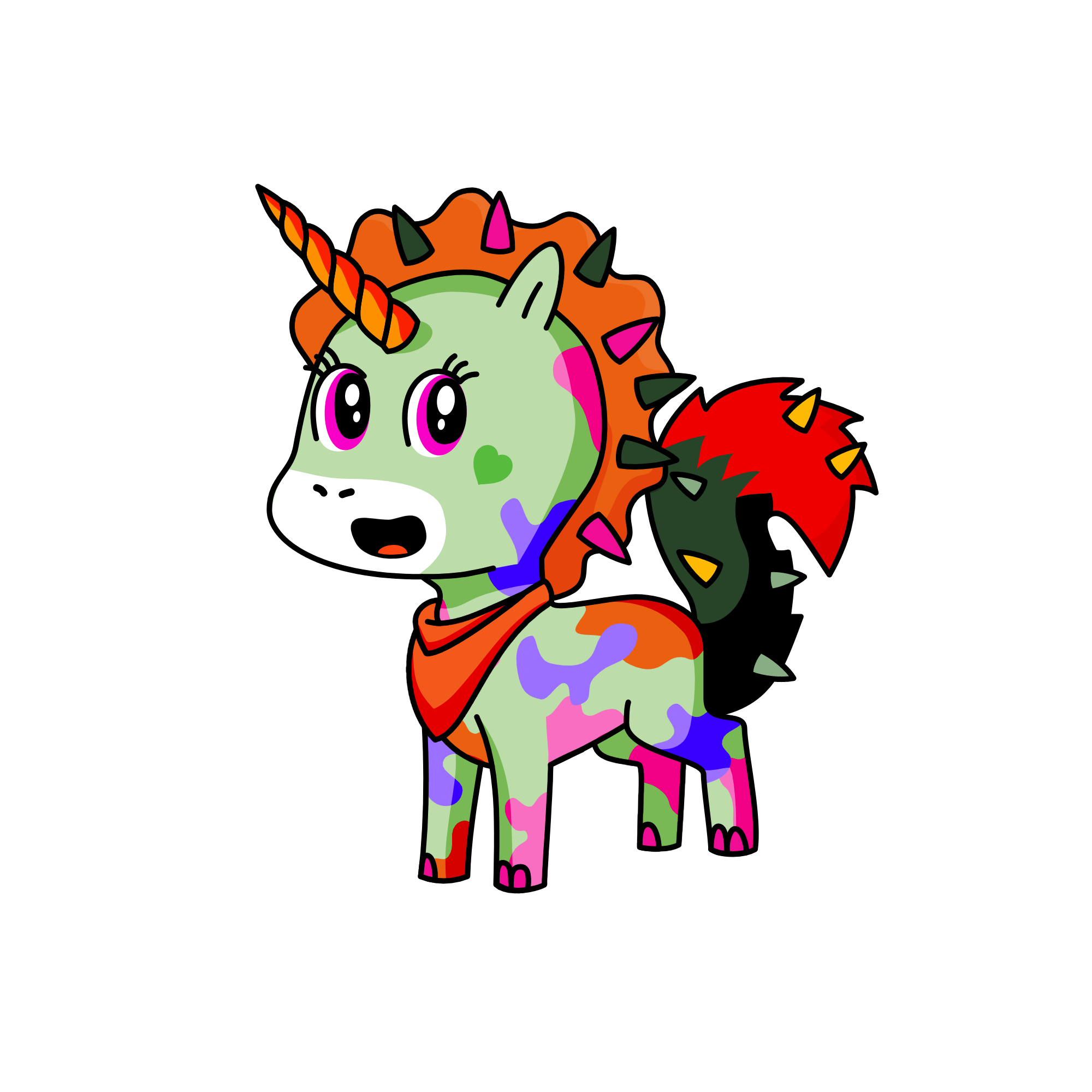 Unique, the unicorn