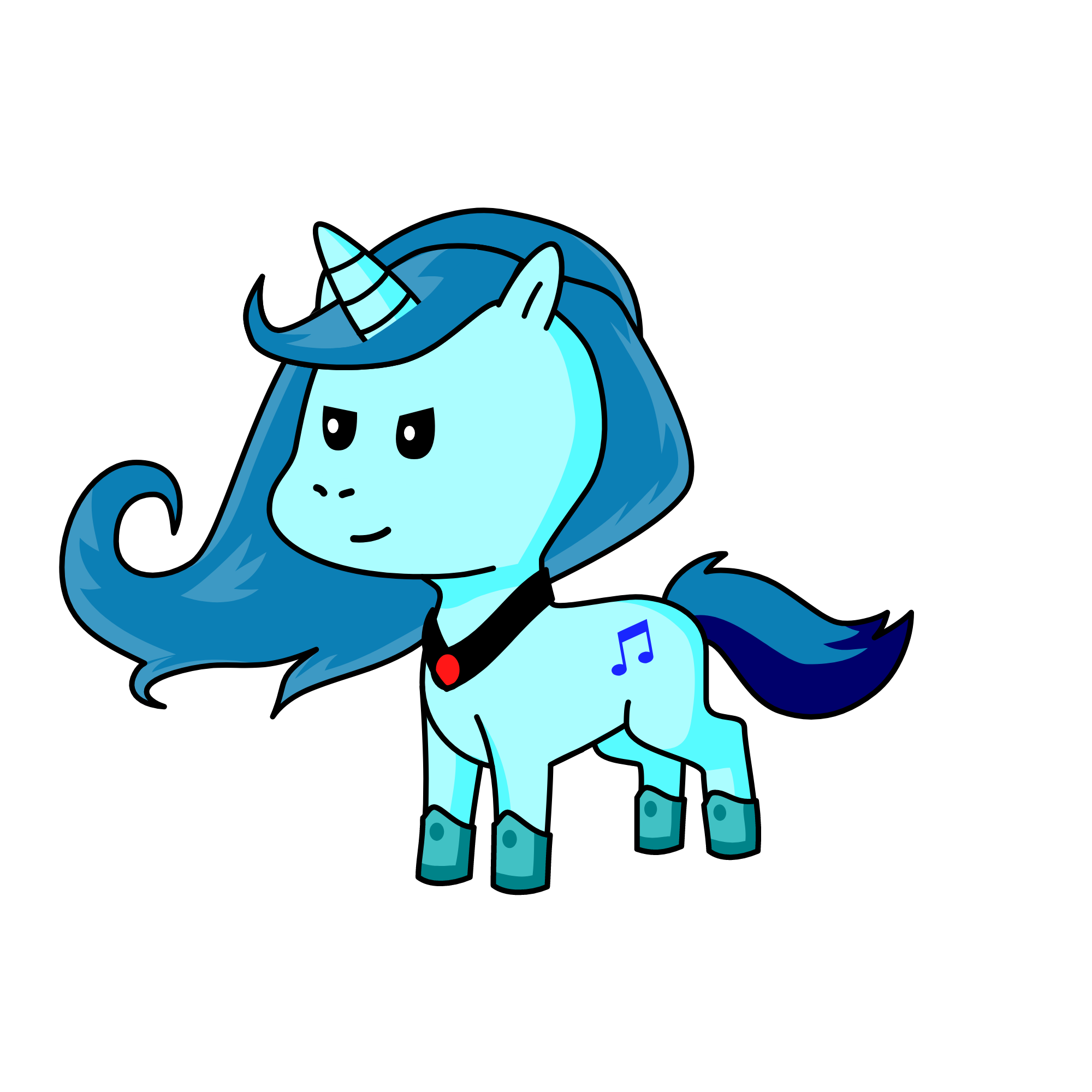Sonata Dusk, the unicorn