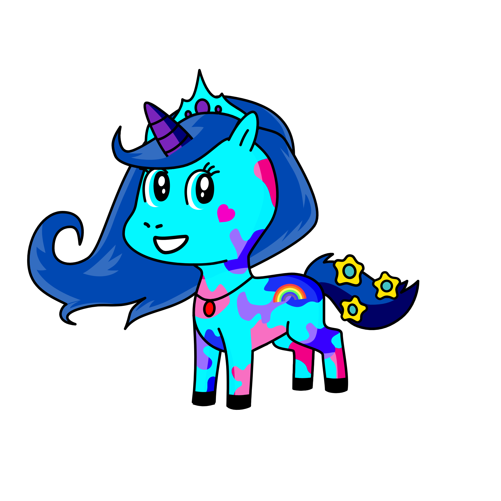 BB, the unicorn