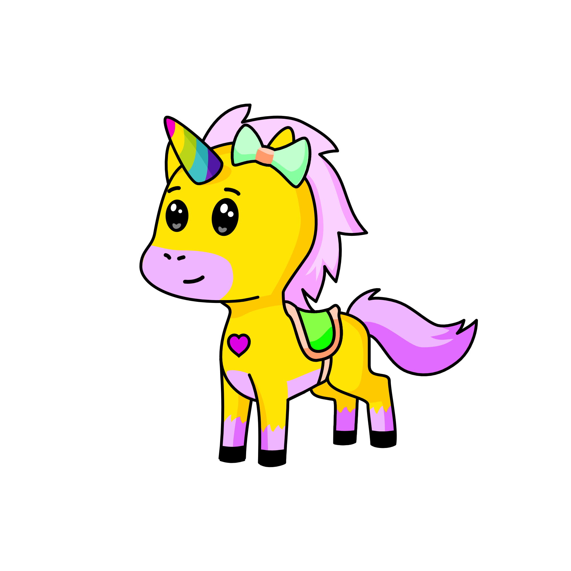 Pepper, the unicorn