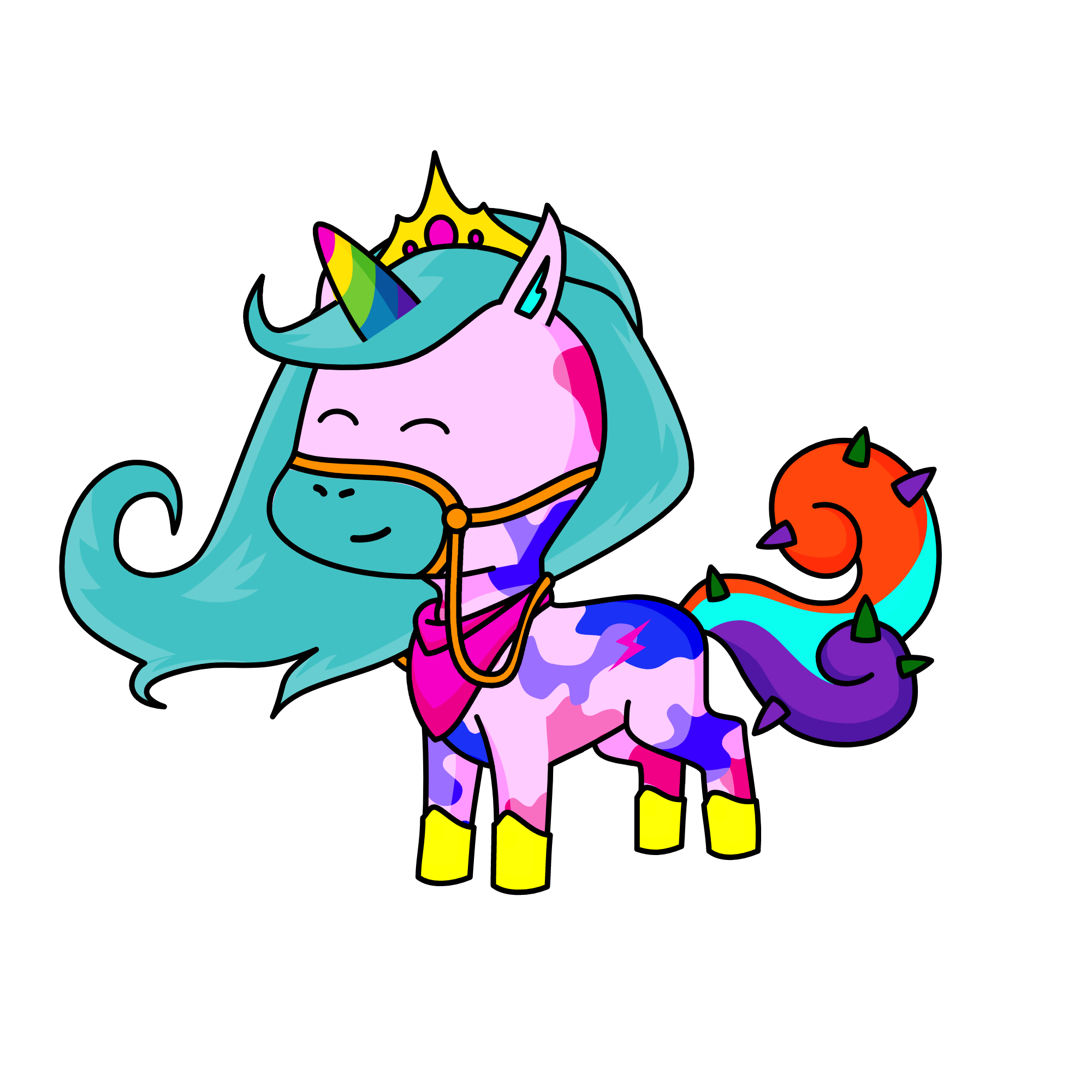 Elammie , the unicorn
