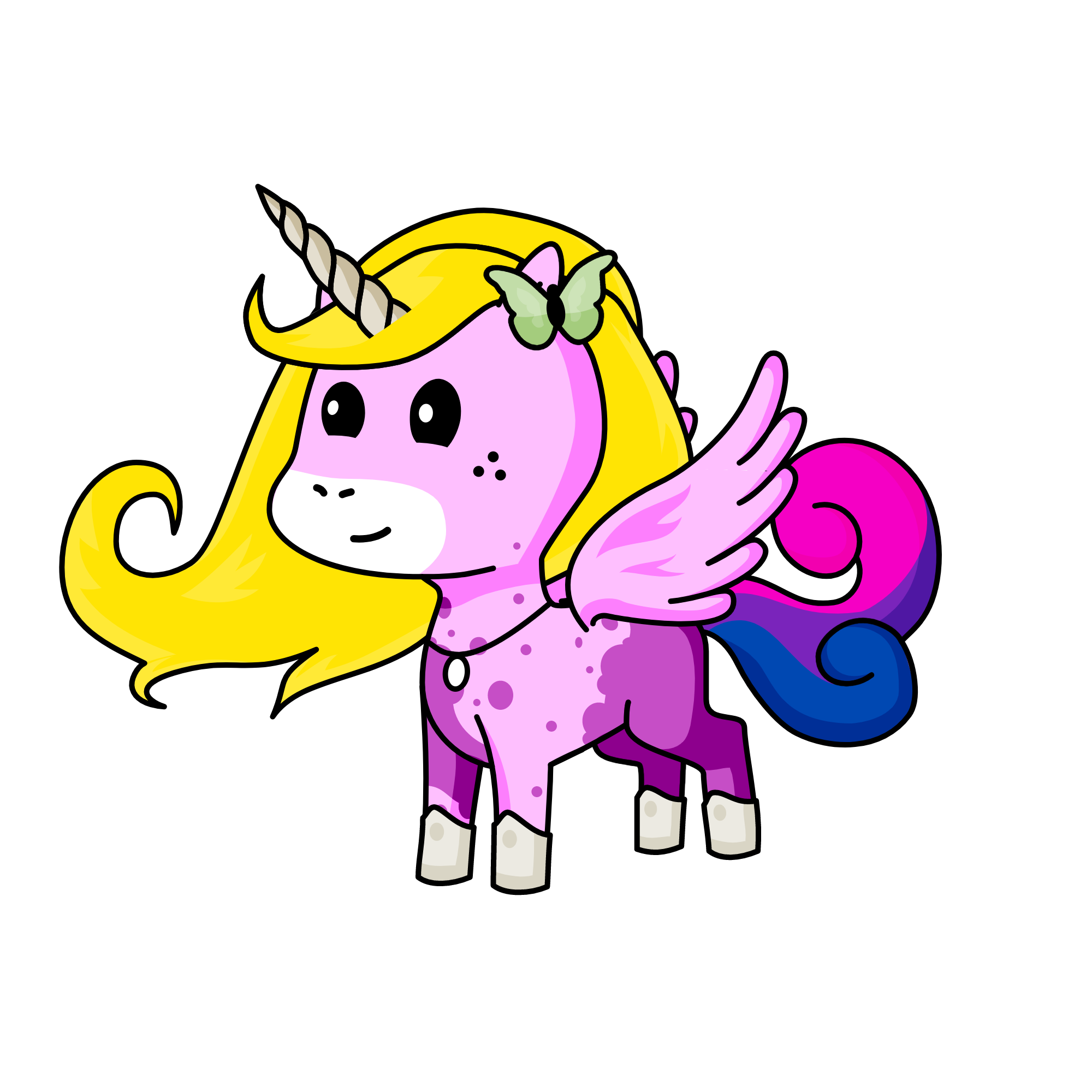 Sunny, the unicorn