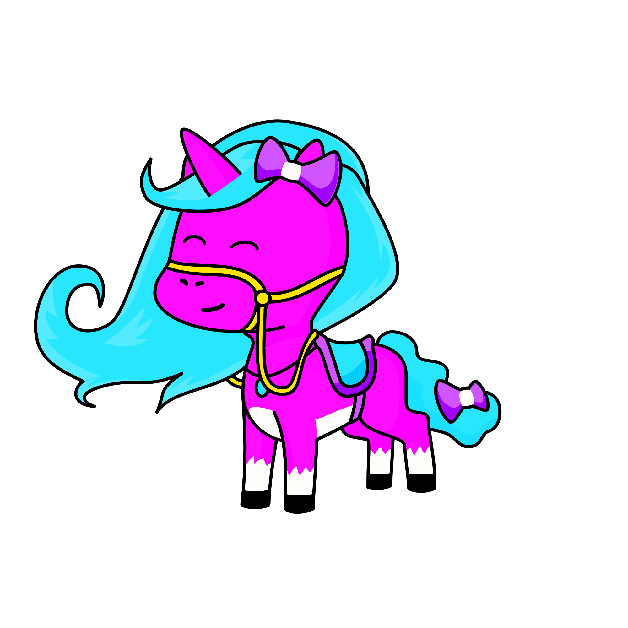 Lollypop, the unicorn