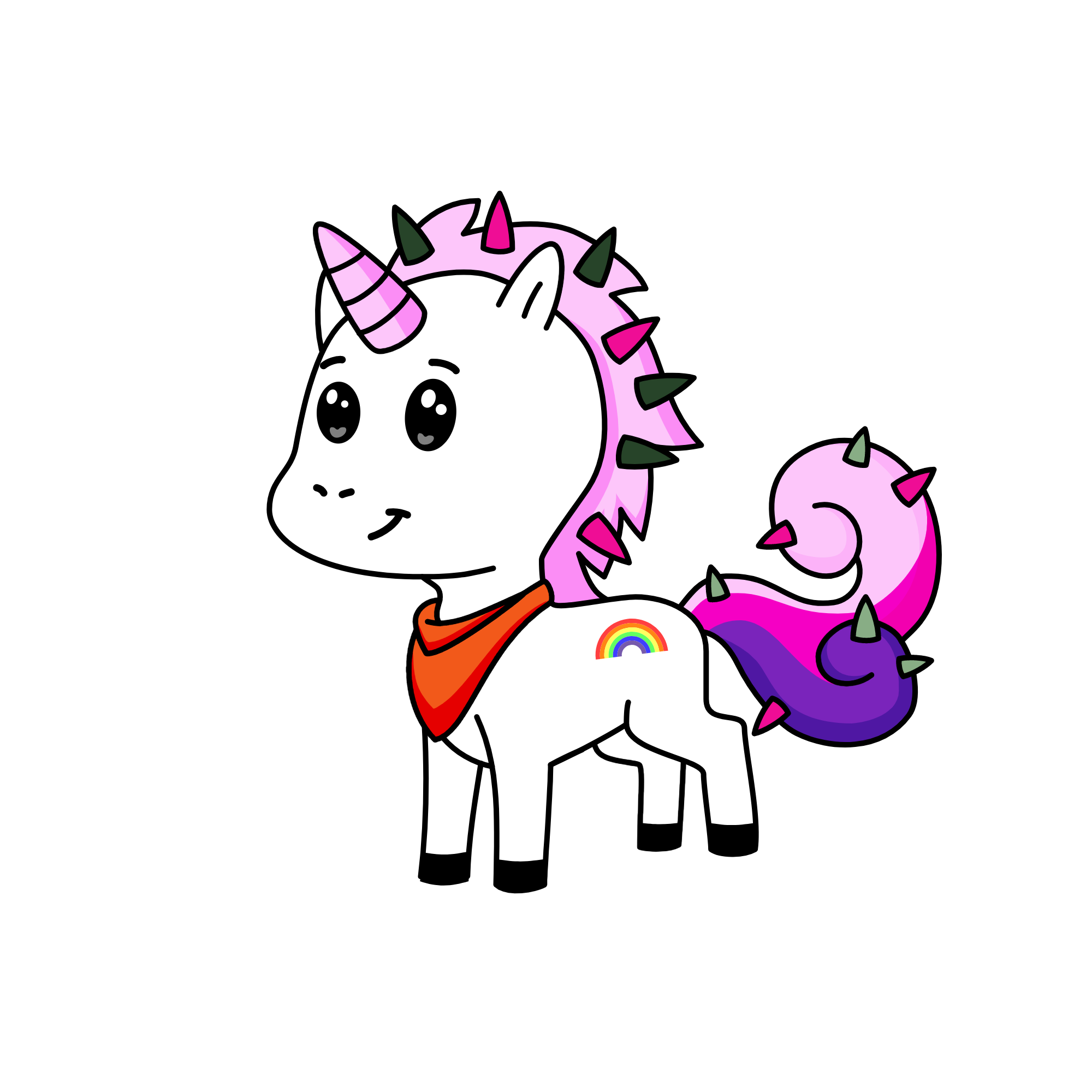 punkicorn, the unicorn