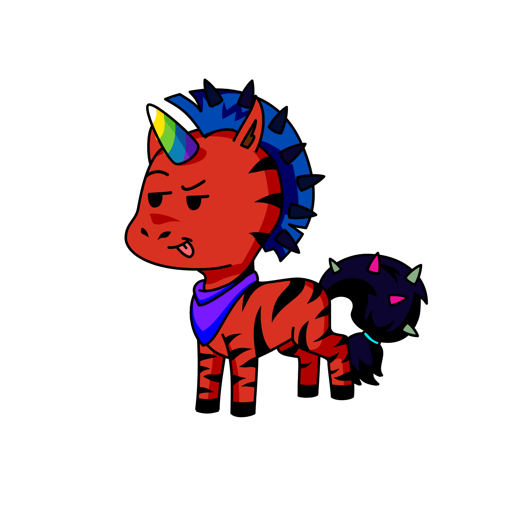 funky, the unicorn