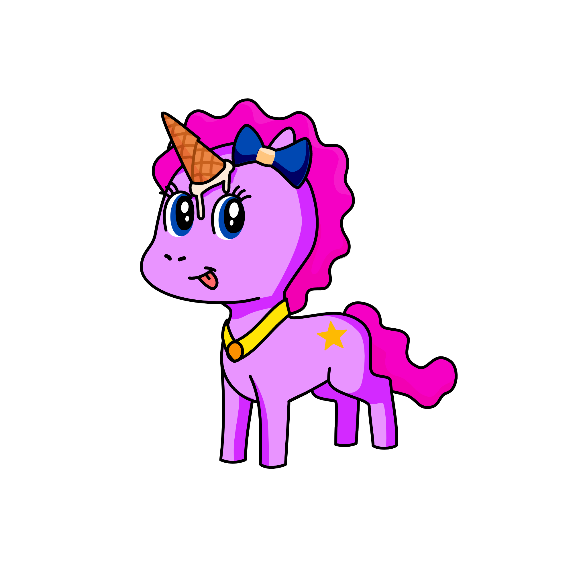 Pinky Pie, the unicorn