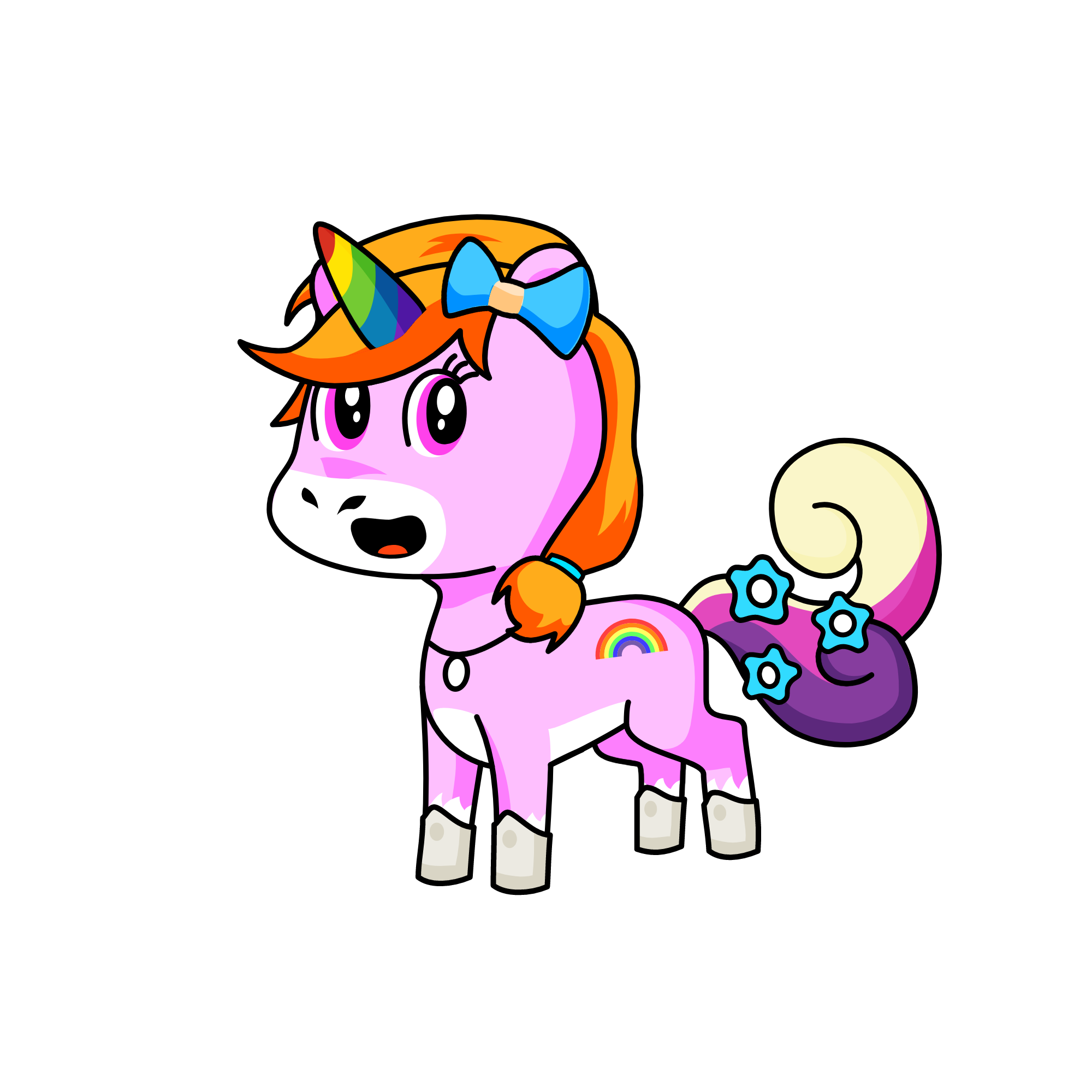 rainbowsparkle, the unicorn