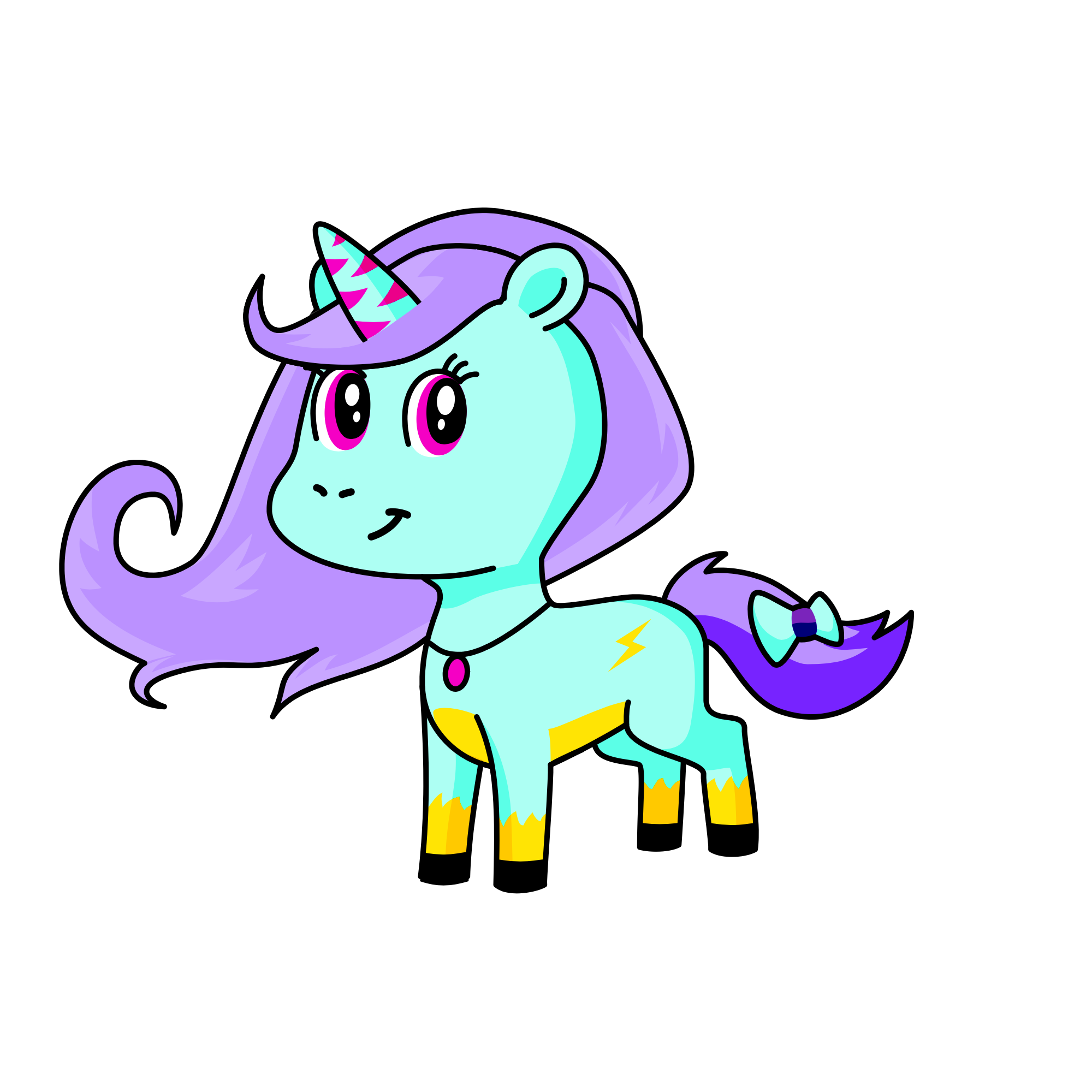 Stella, the unicorn