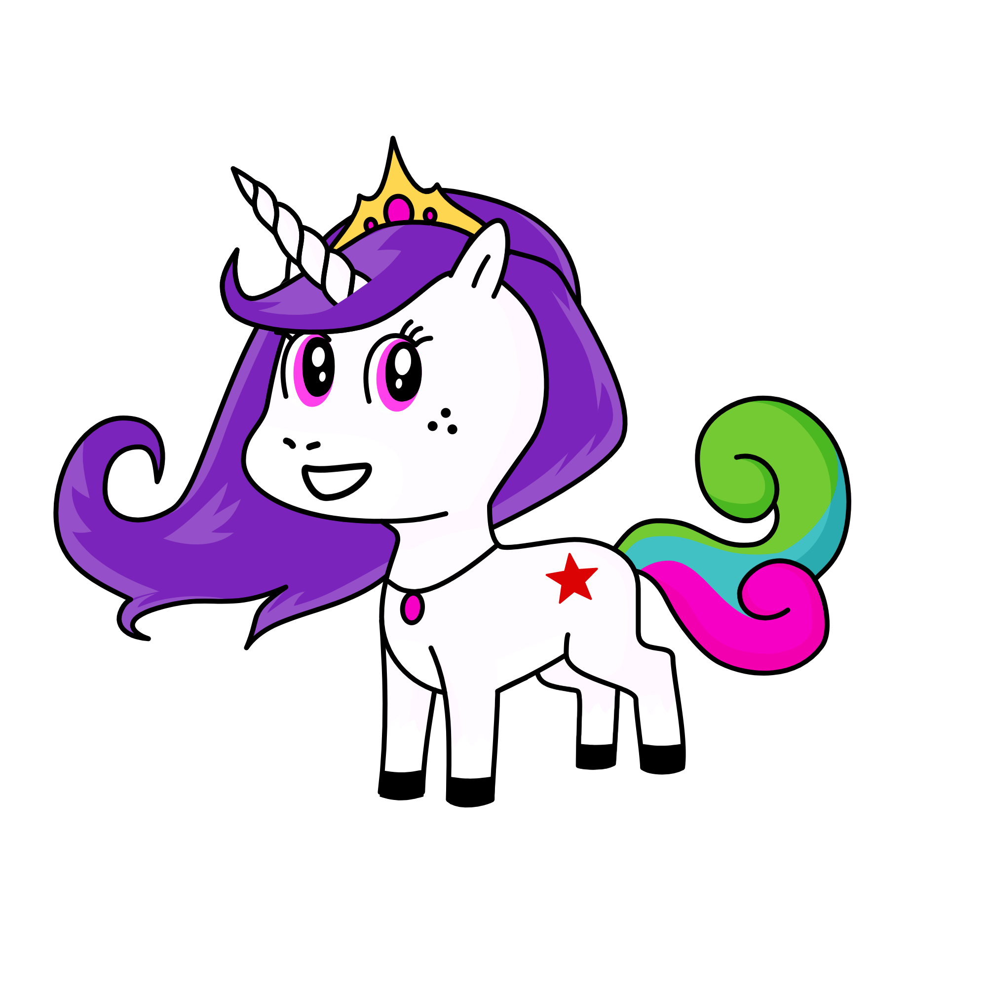 Princess Celestia, the unicorn