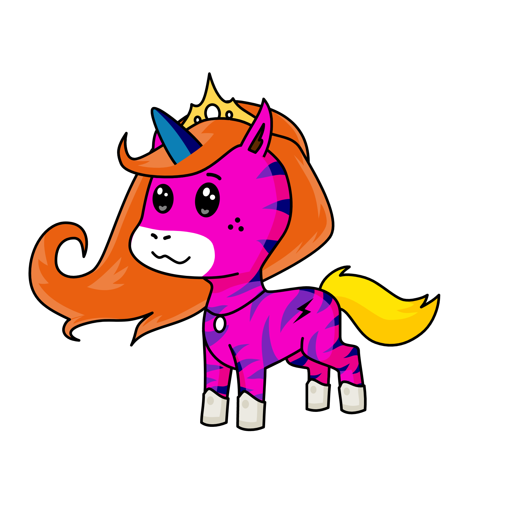 Rosey, the unicorn