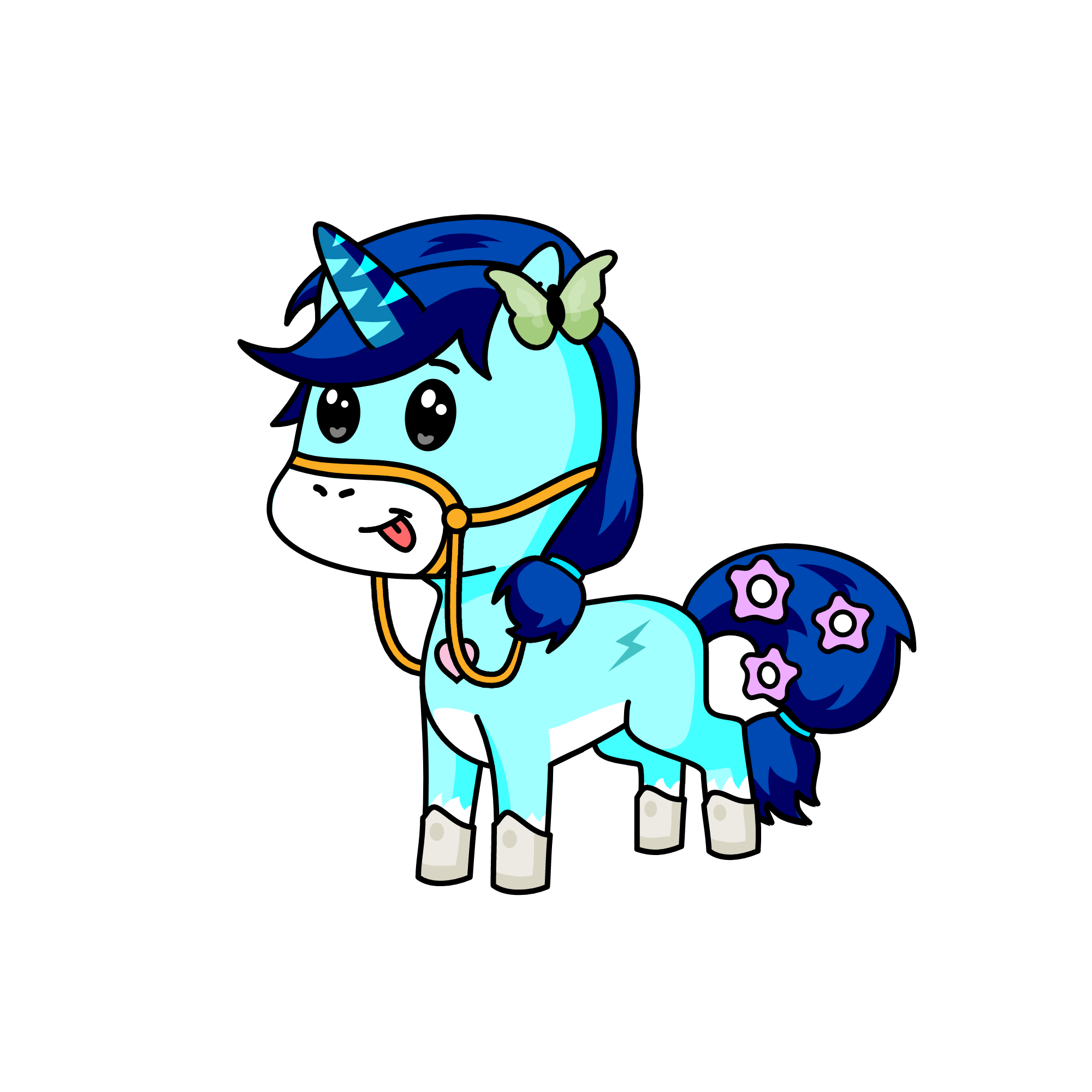 Midnight, the unicorn
