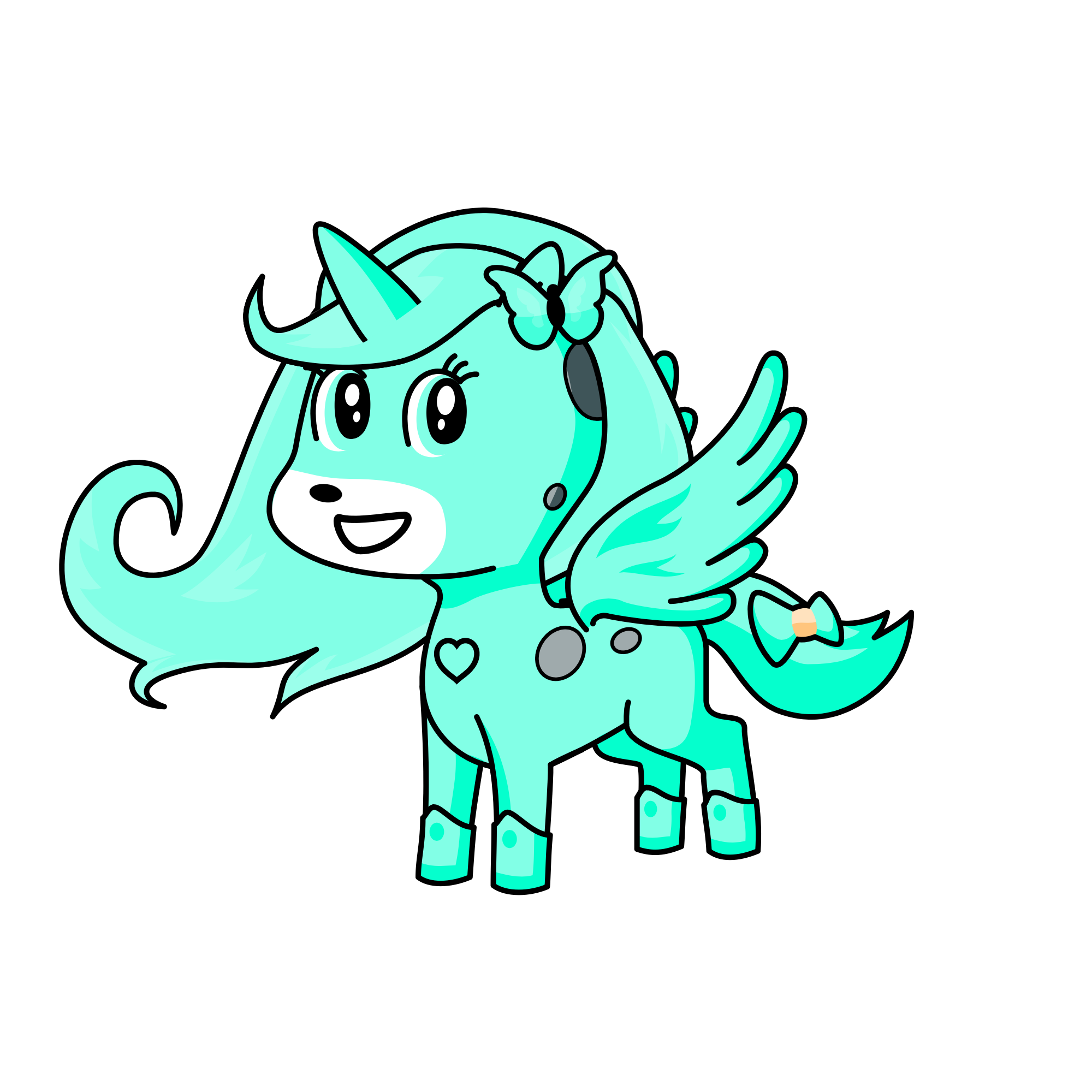 Crazy, the unicorn