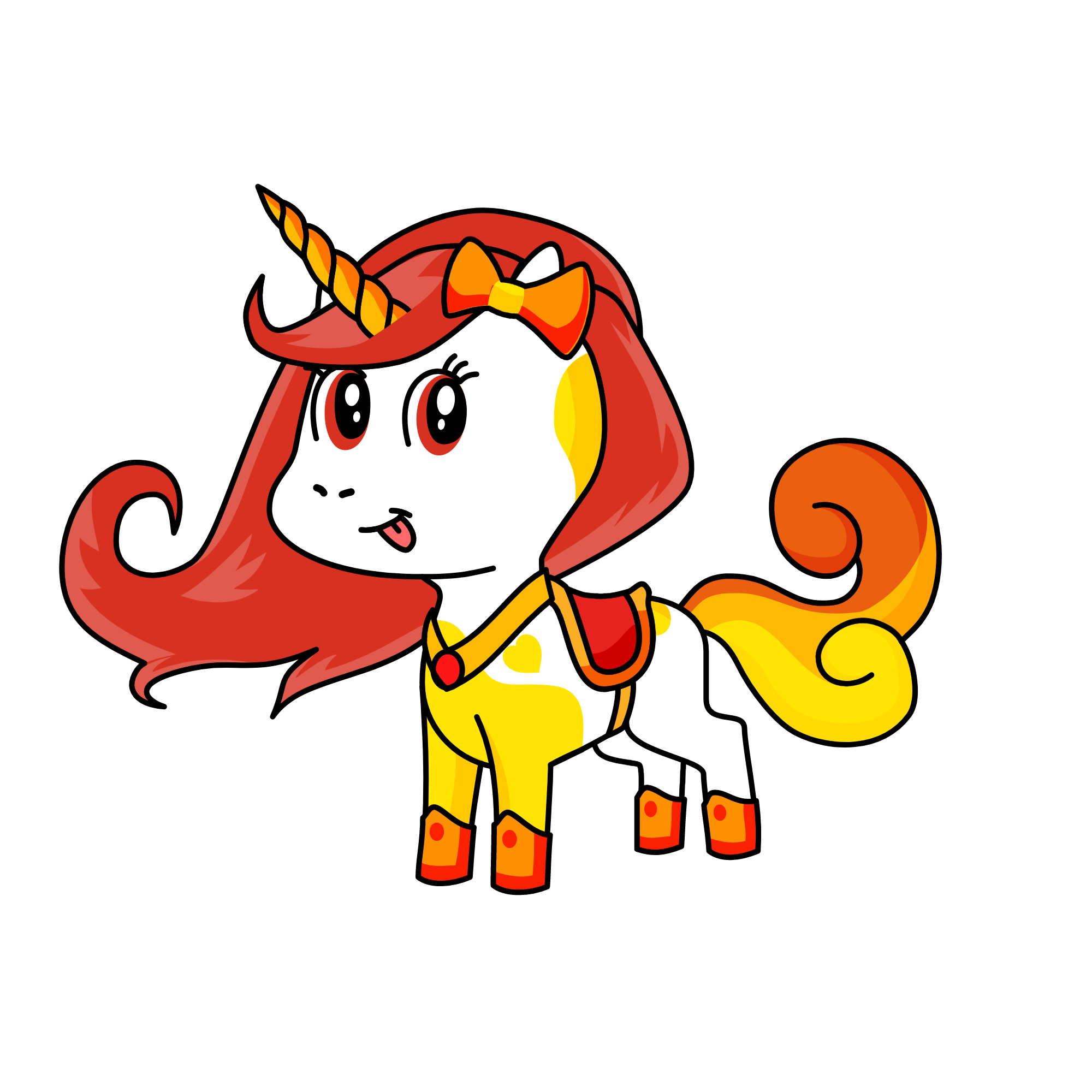 Blaze, the unicorn