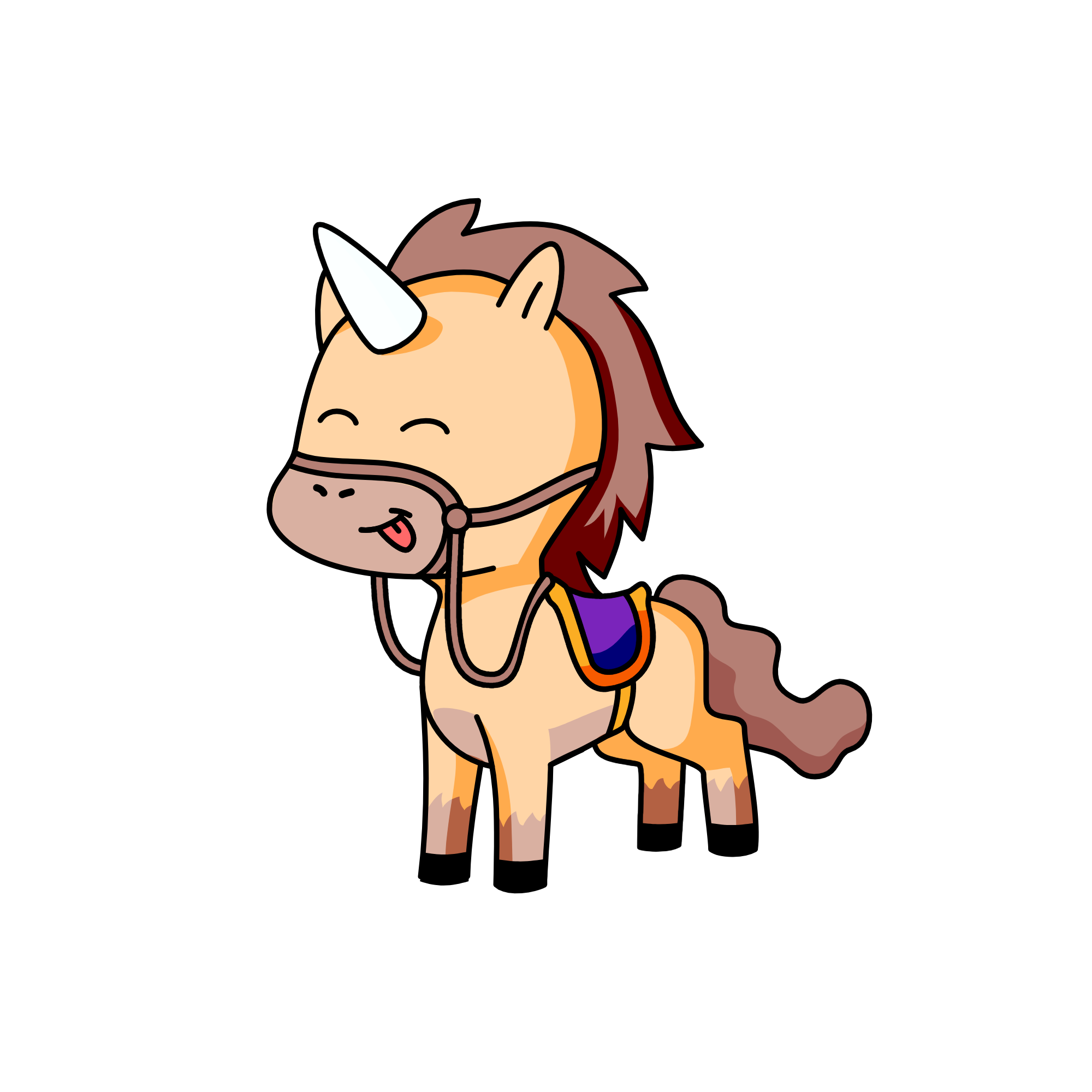 Normalé, the unicorn