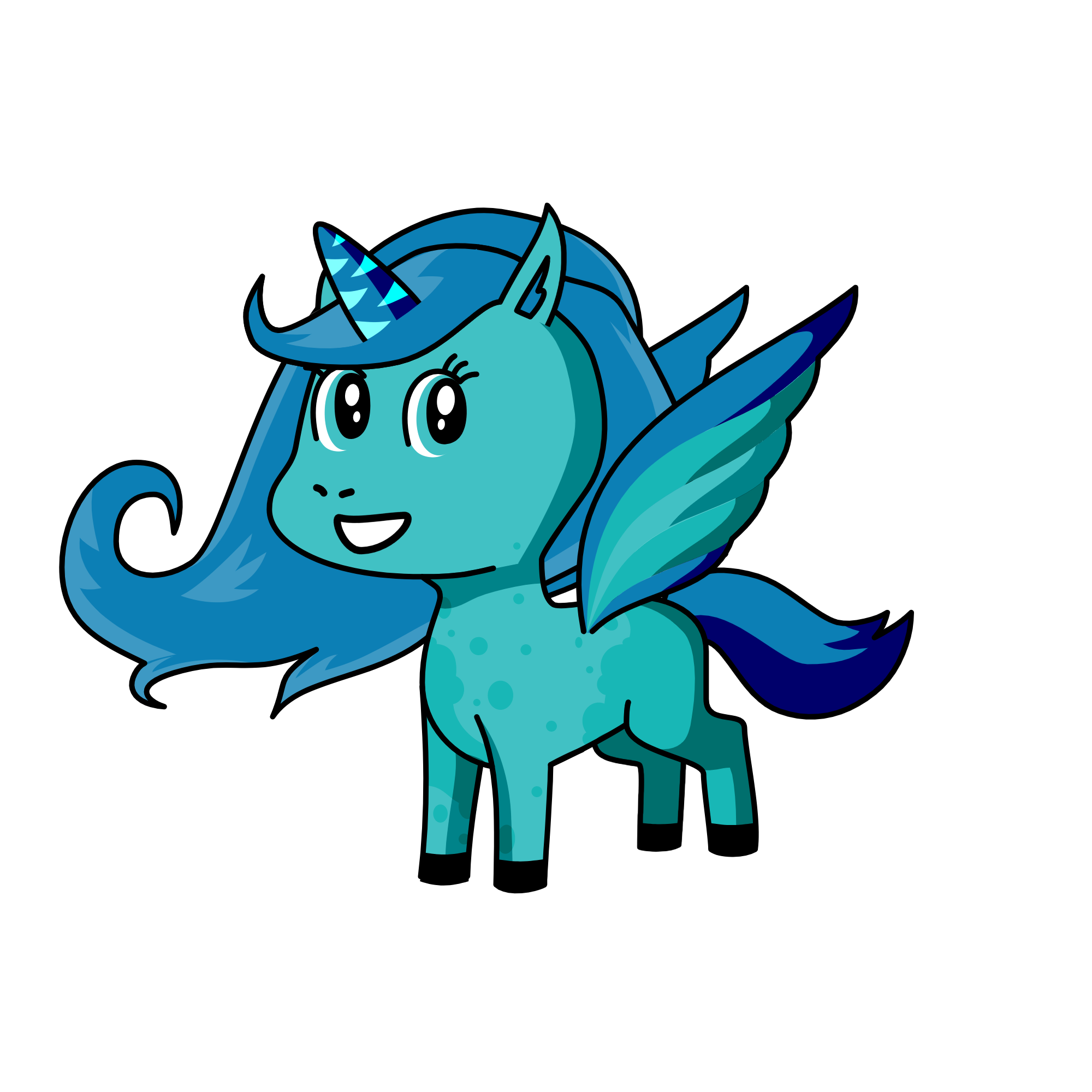 Merina, the unicorn